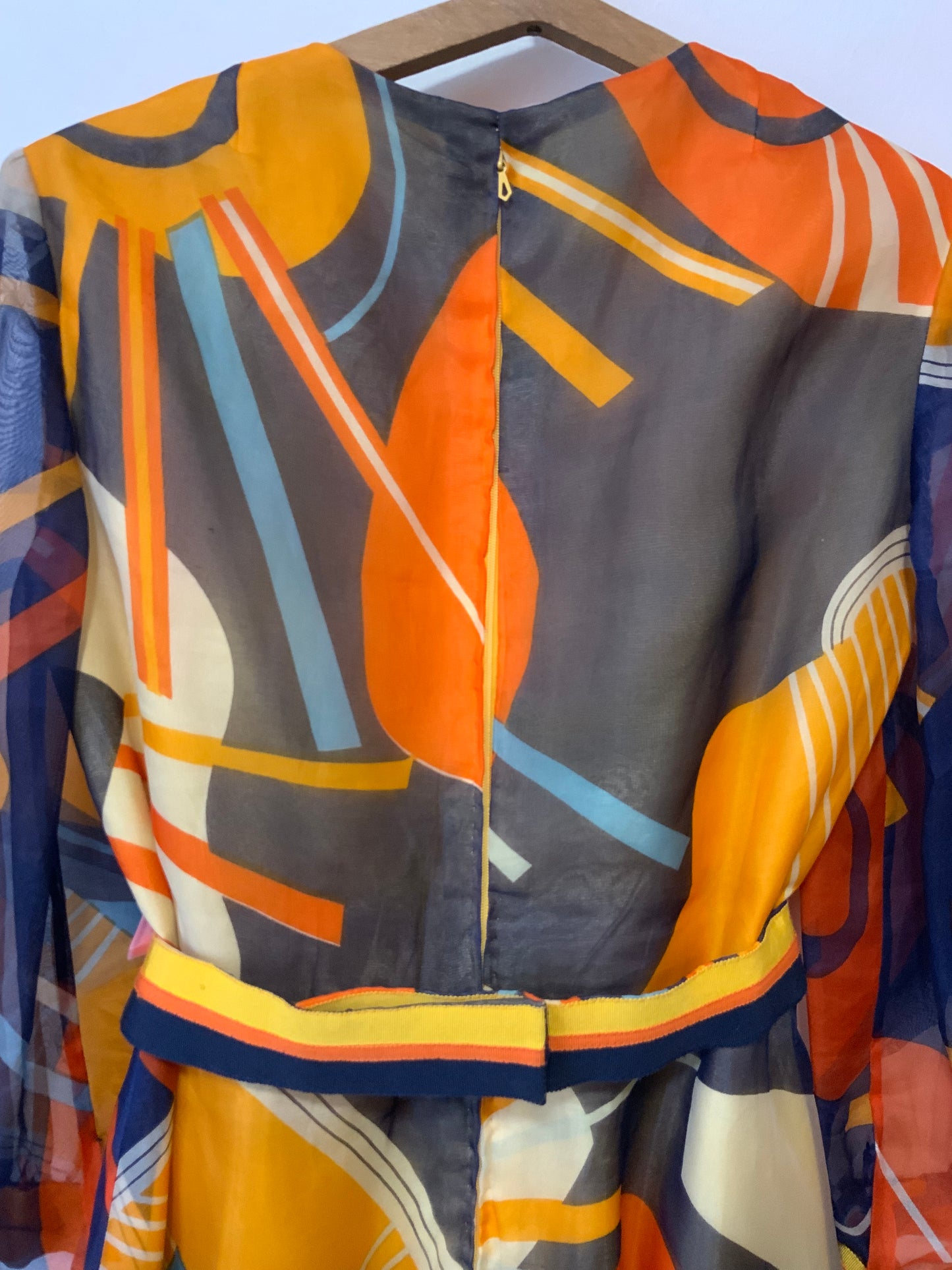 Fabuleuse Robe Confection main Seventies Vintage - T38