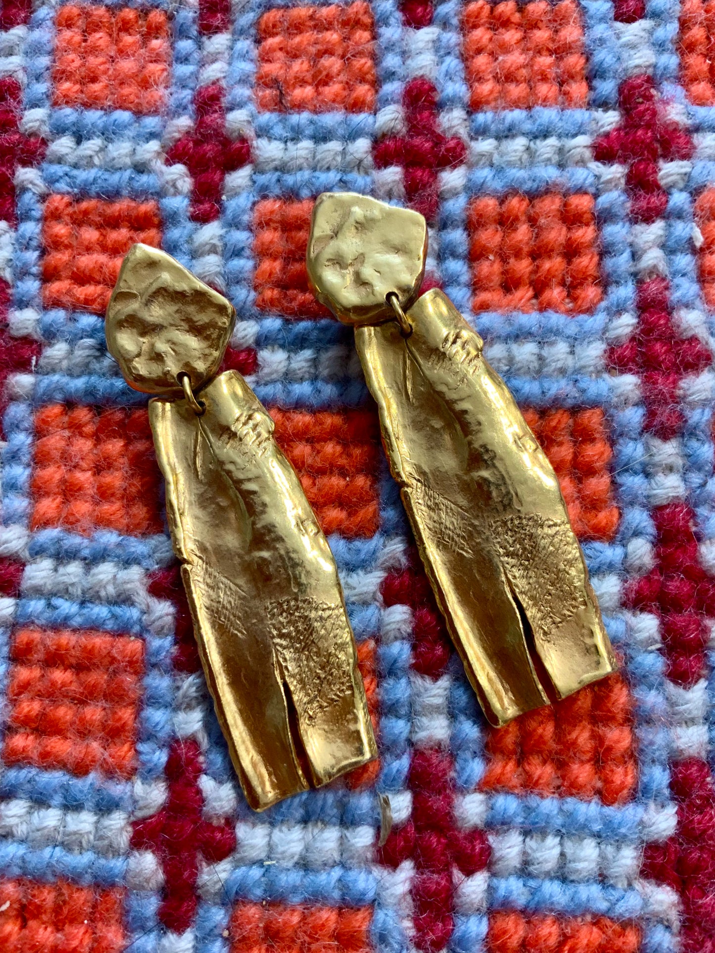 Boucles d’oreilles Delphine Nardin Paris Vintage Luxe.