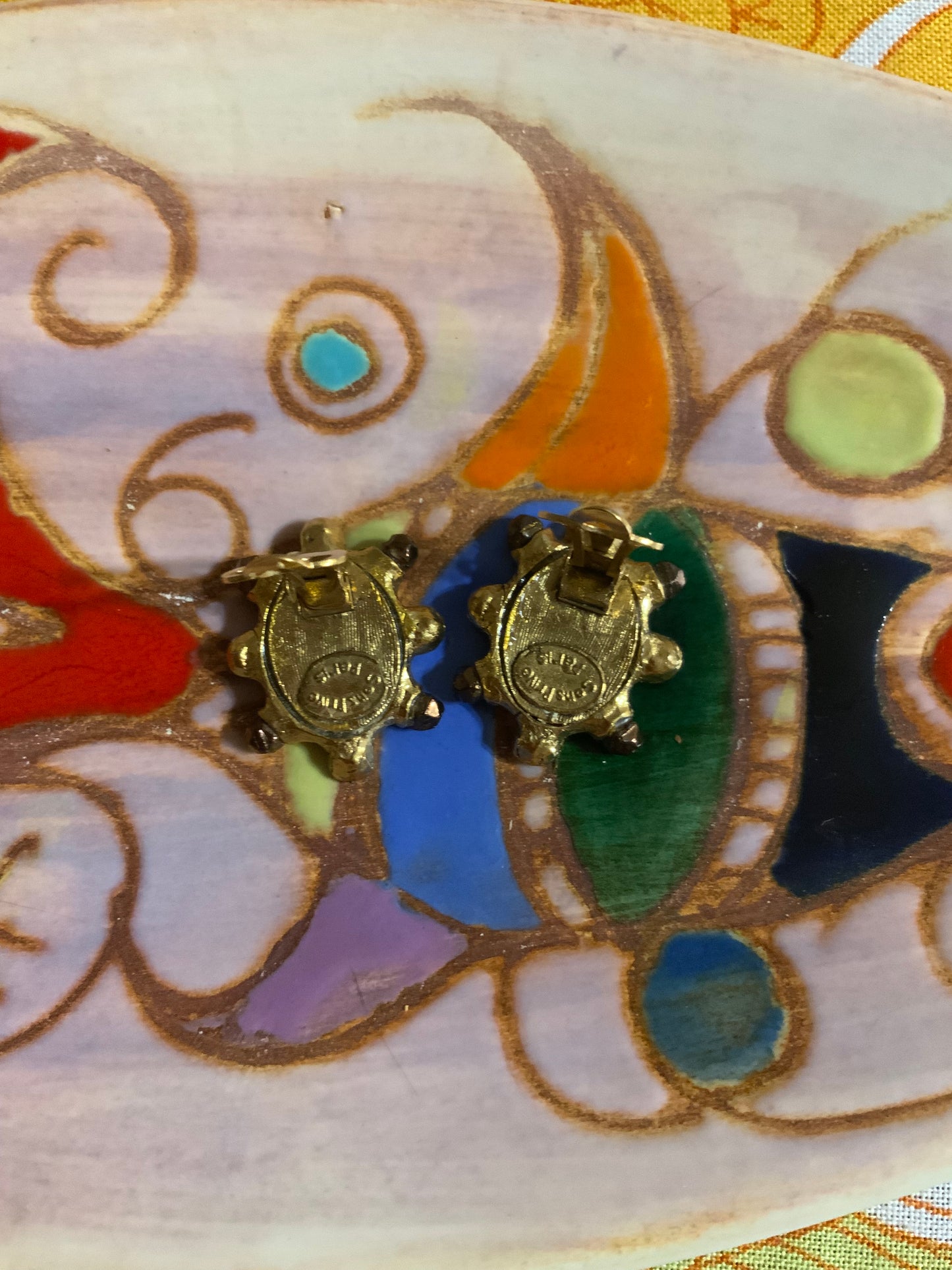 Boucles d’oreilles Sens Privé Vintage Haut de gamme style baroque