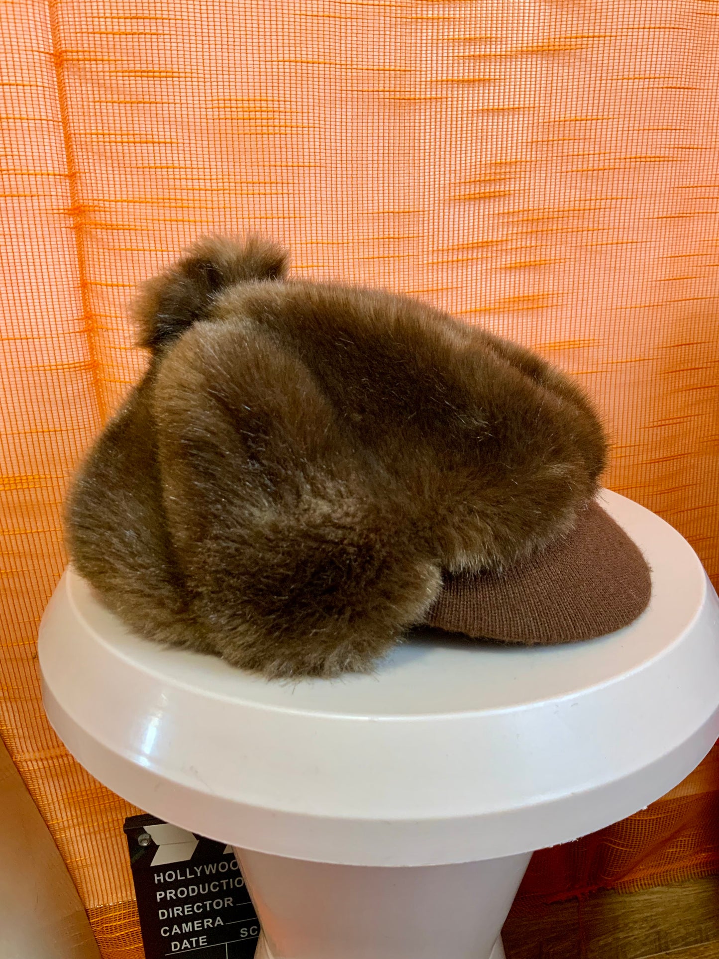 Casquette 1970 France Vintage Fourrure Synthétique