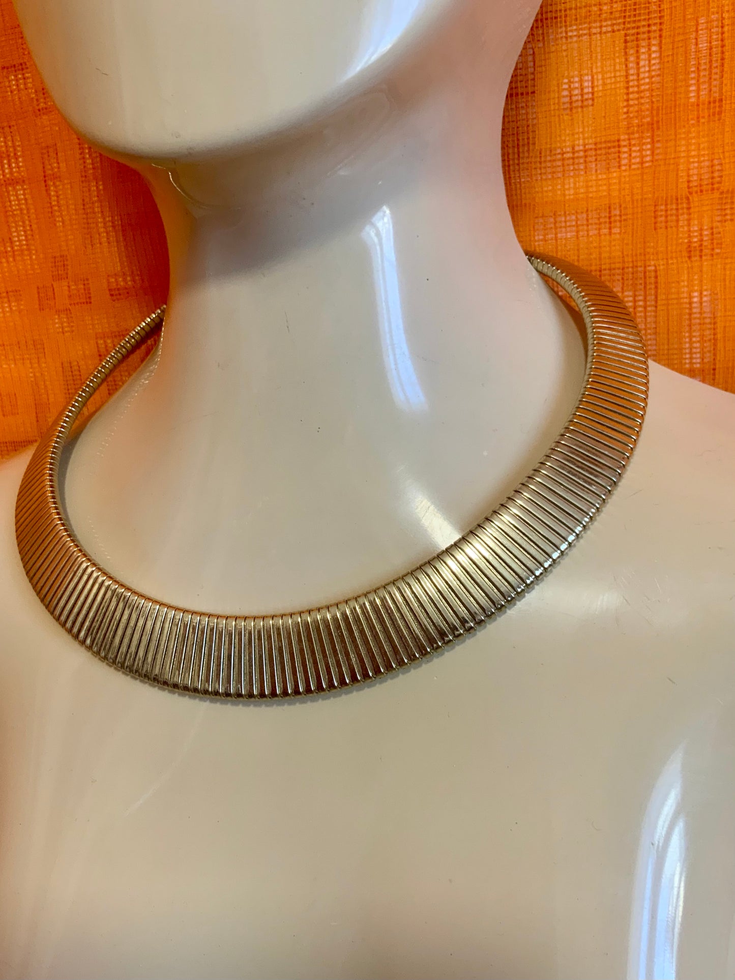 Collier plastron original Vintage 2000