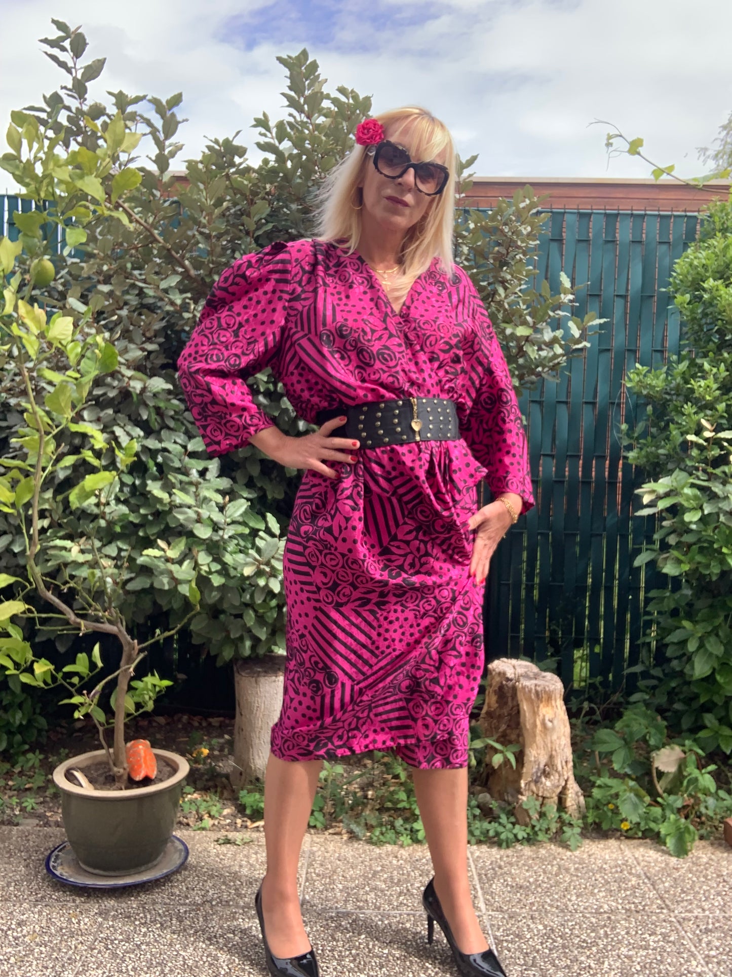 Robe Merveilleuse Vintage 1980- T42