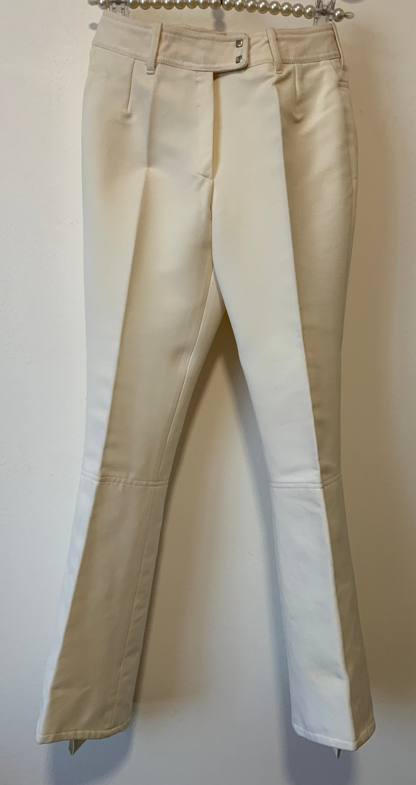 Rare et Superbe Flare 1960/70 Vintage Blanc Pur Rare Fuseau - T30/32.