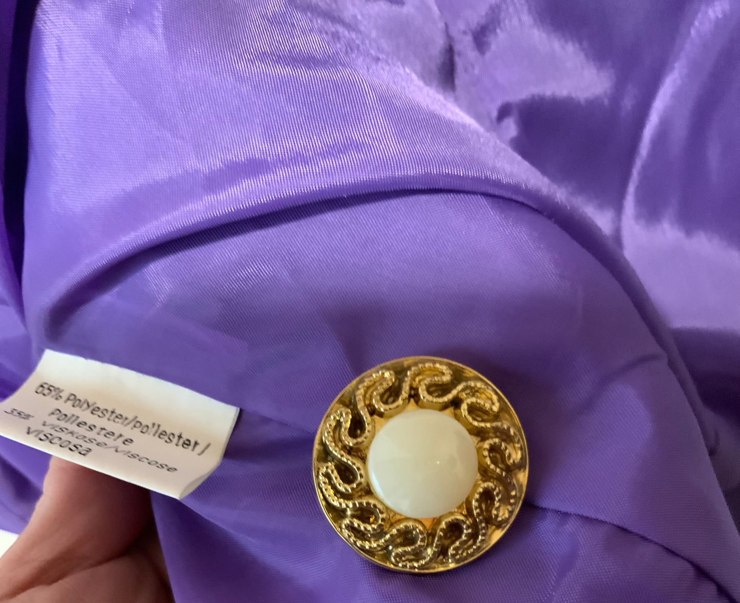 Veste à Épaulettes Neuve Vintage 1980/90