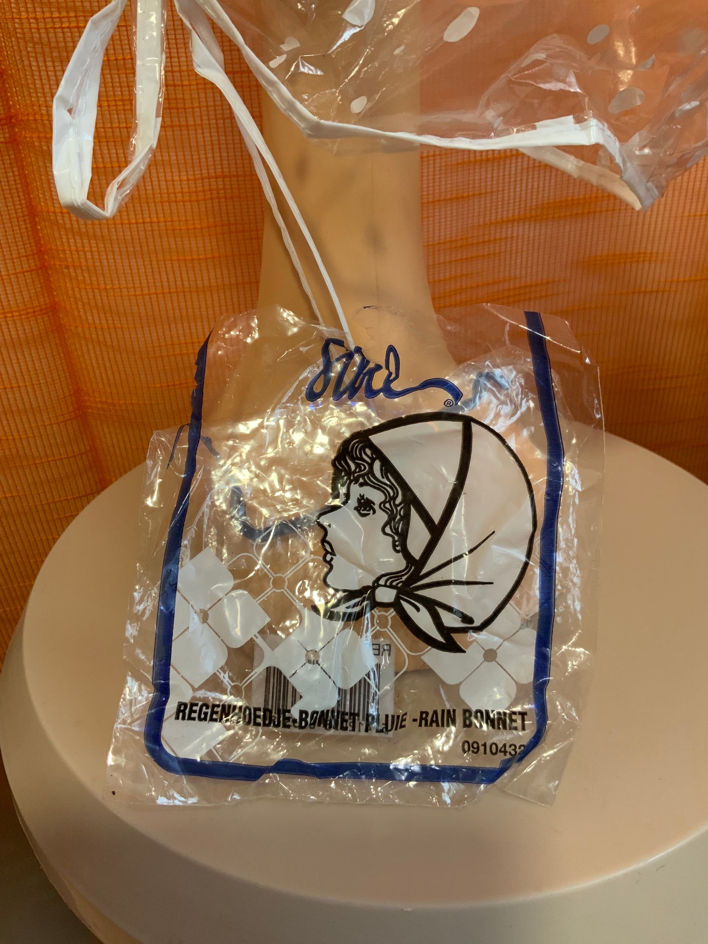 Chapeau Bonnet de pluie Vintage Neuf DeadStock