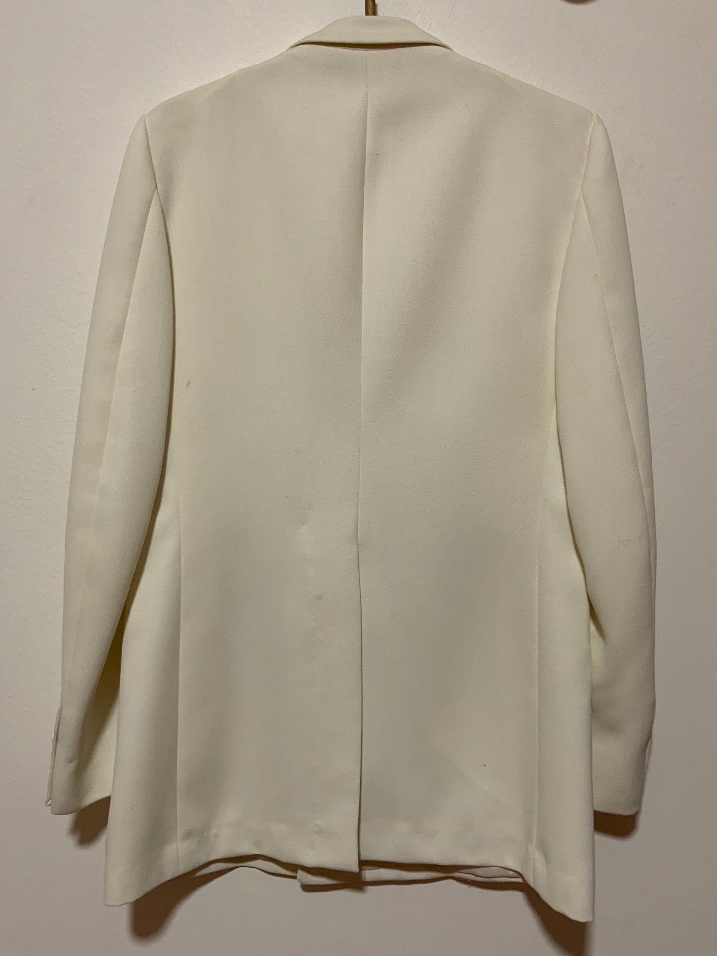 Superbe blazer long croisé grand col Vintage 1970