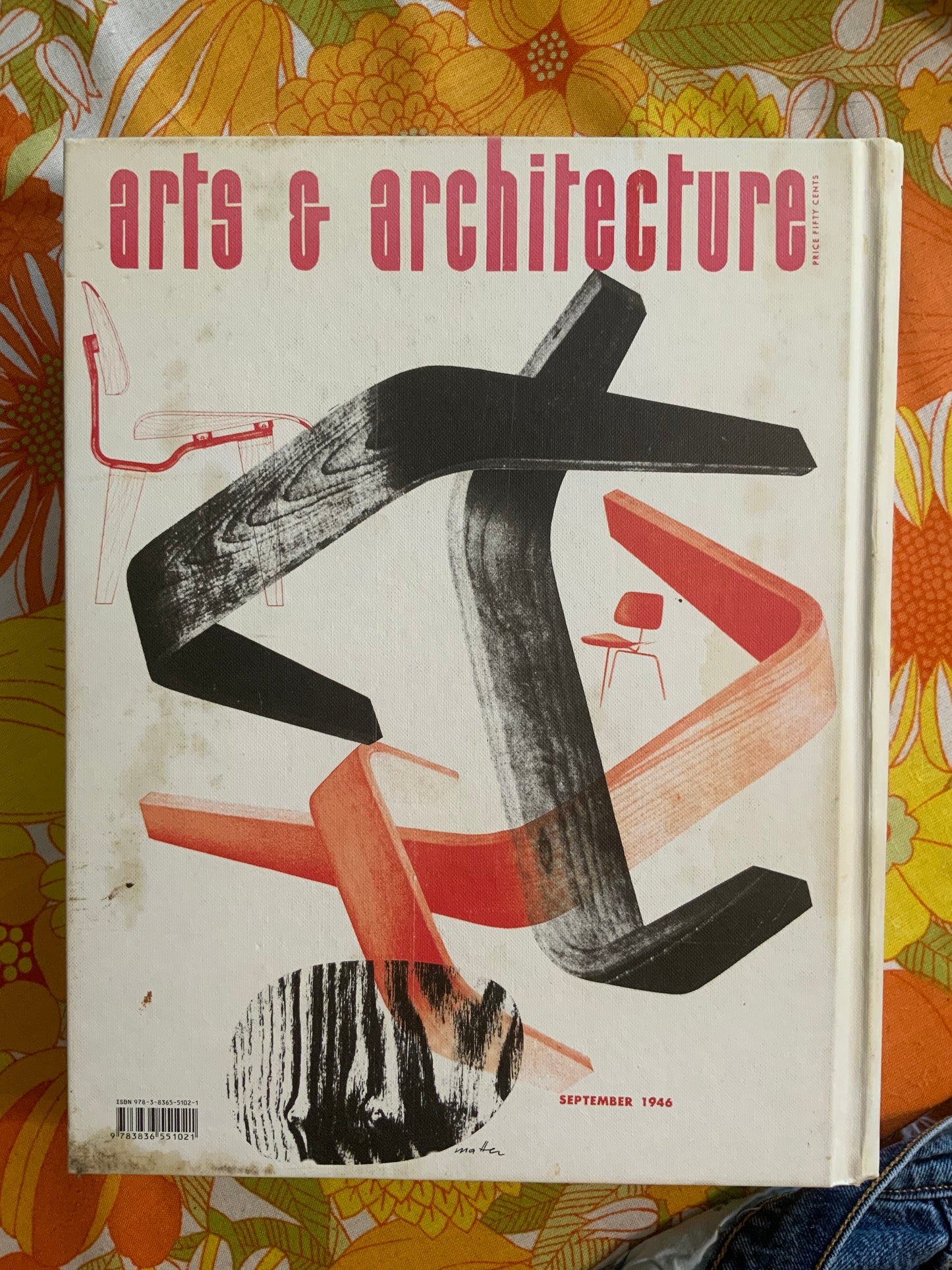 Livre d’Arts et d architecture de 1945 à 49.