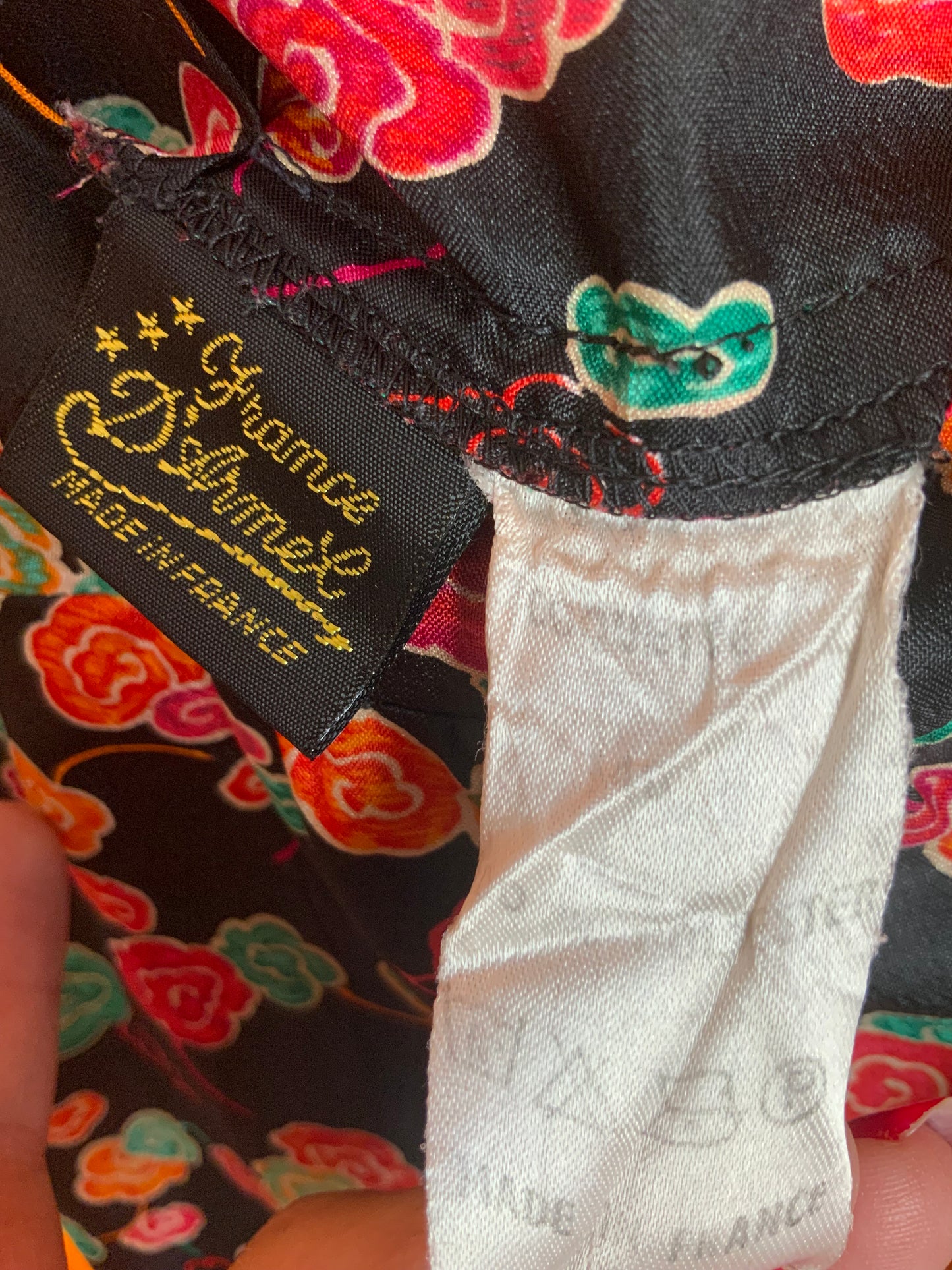 Robe Vintage France 1980 À fleurs - T40/42