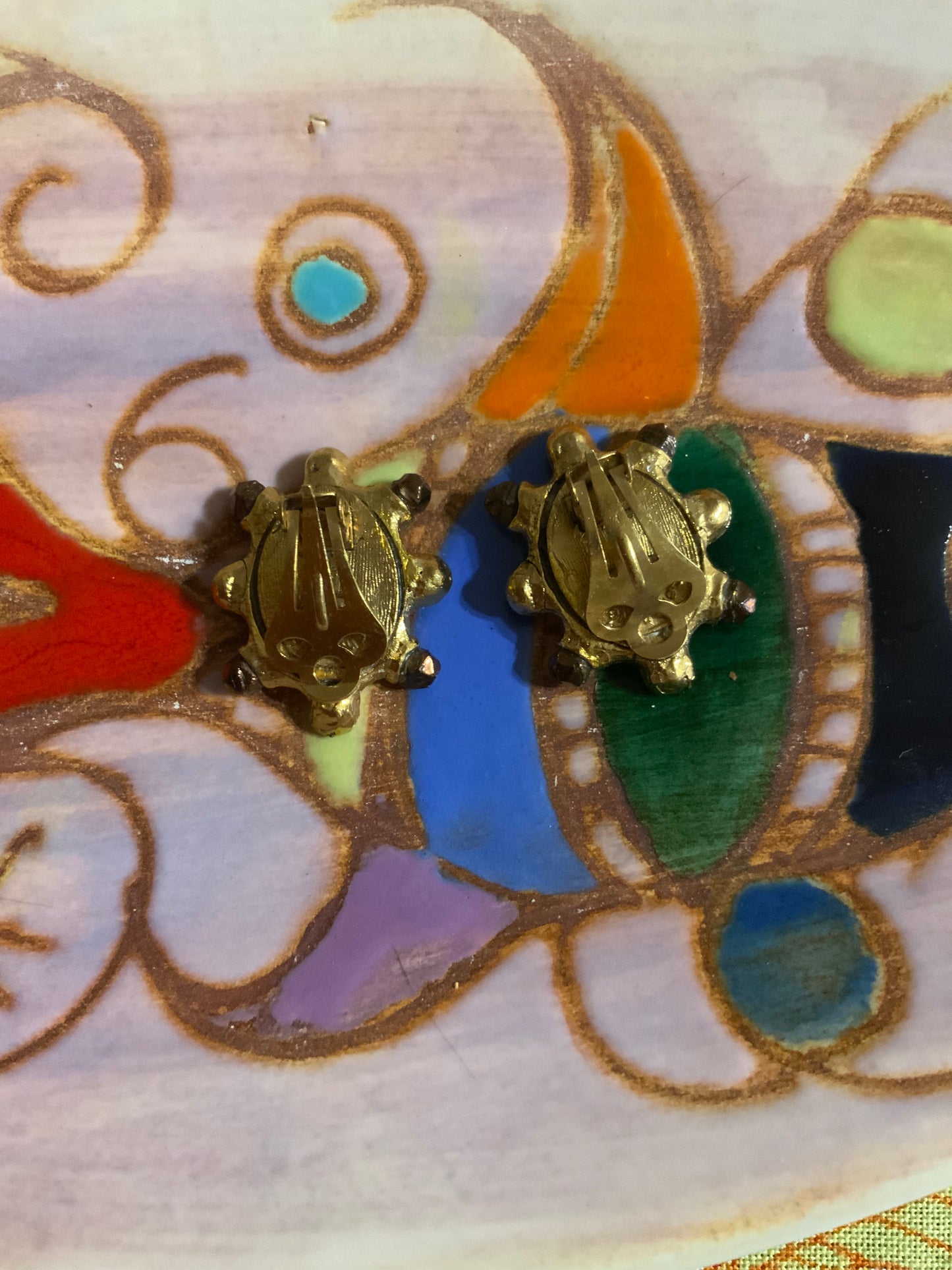 Boucles d’oreilles Sens Privé Vintage Haut de gamme style baroque