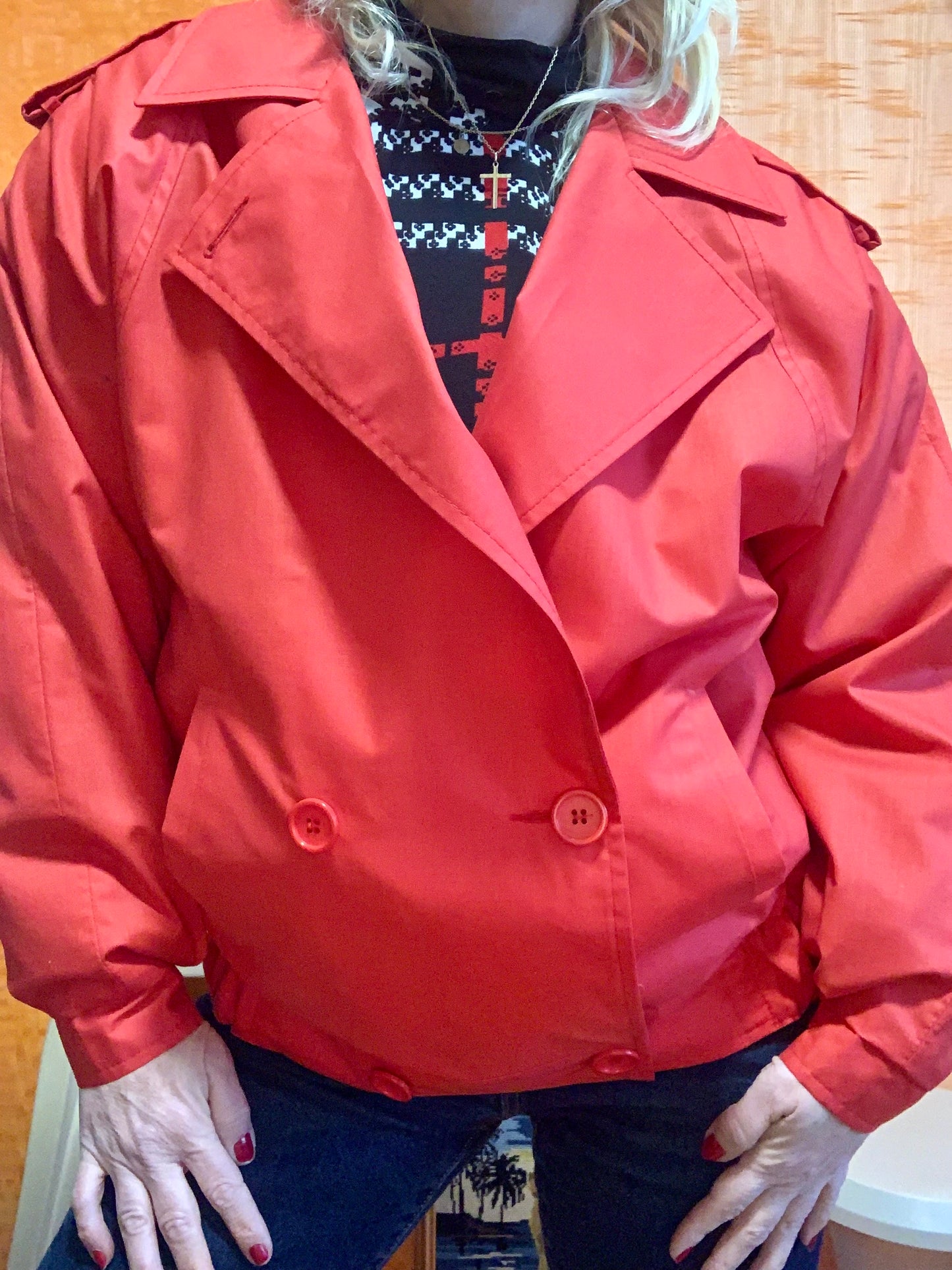 Blouson Mixte Galeries Lafayette Vintage 1980