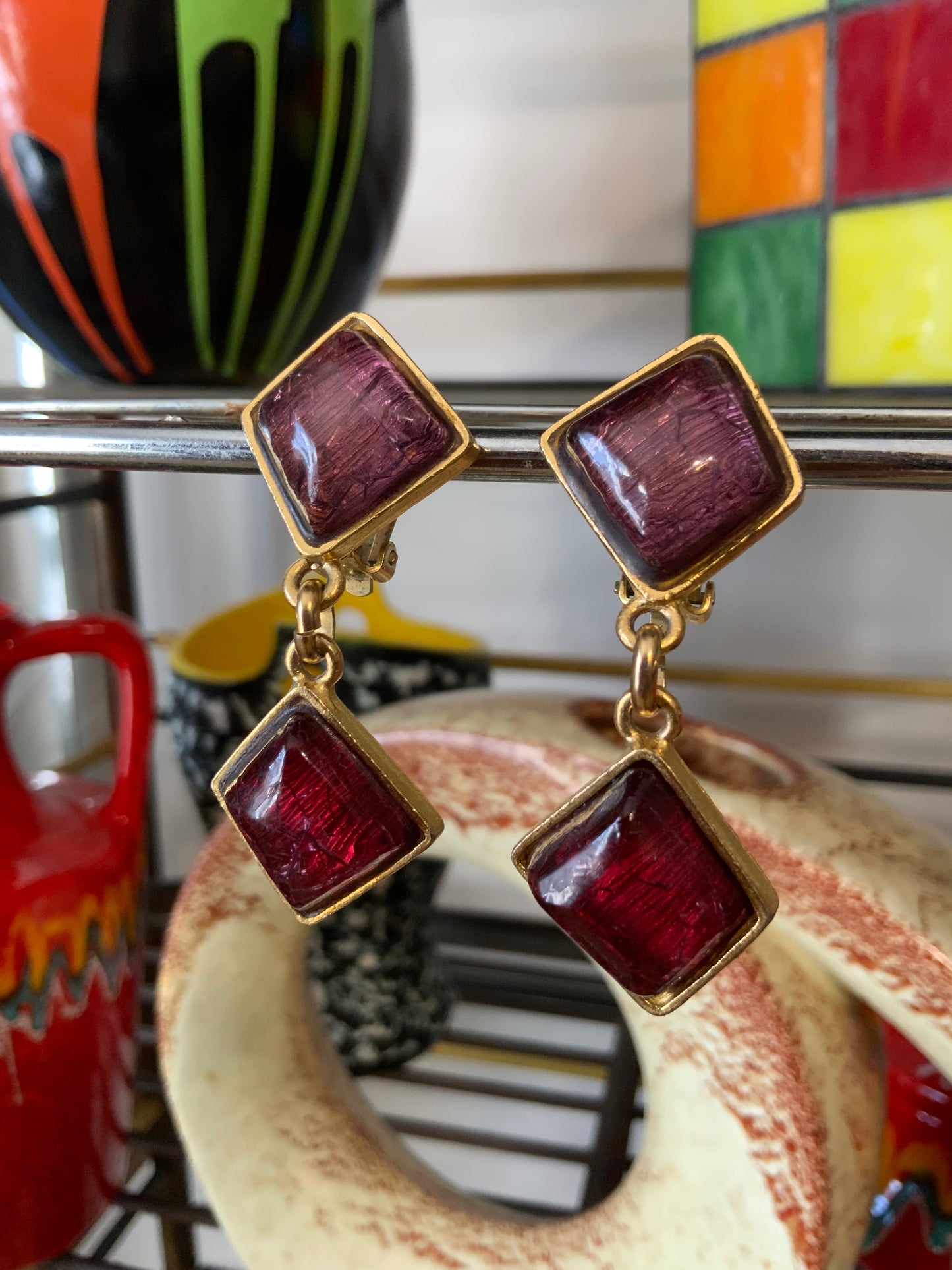 Boucles d’oreilles élégantes Skalli Vintage France