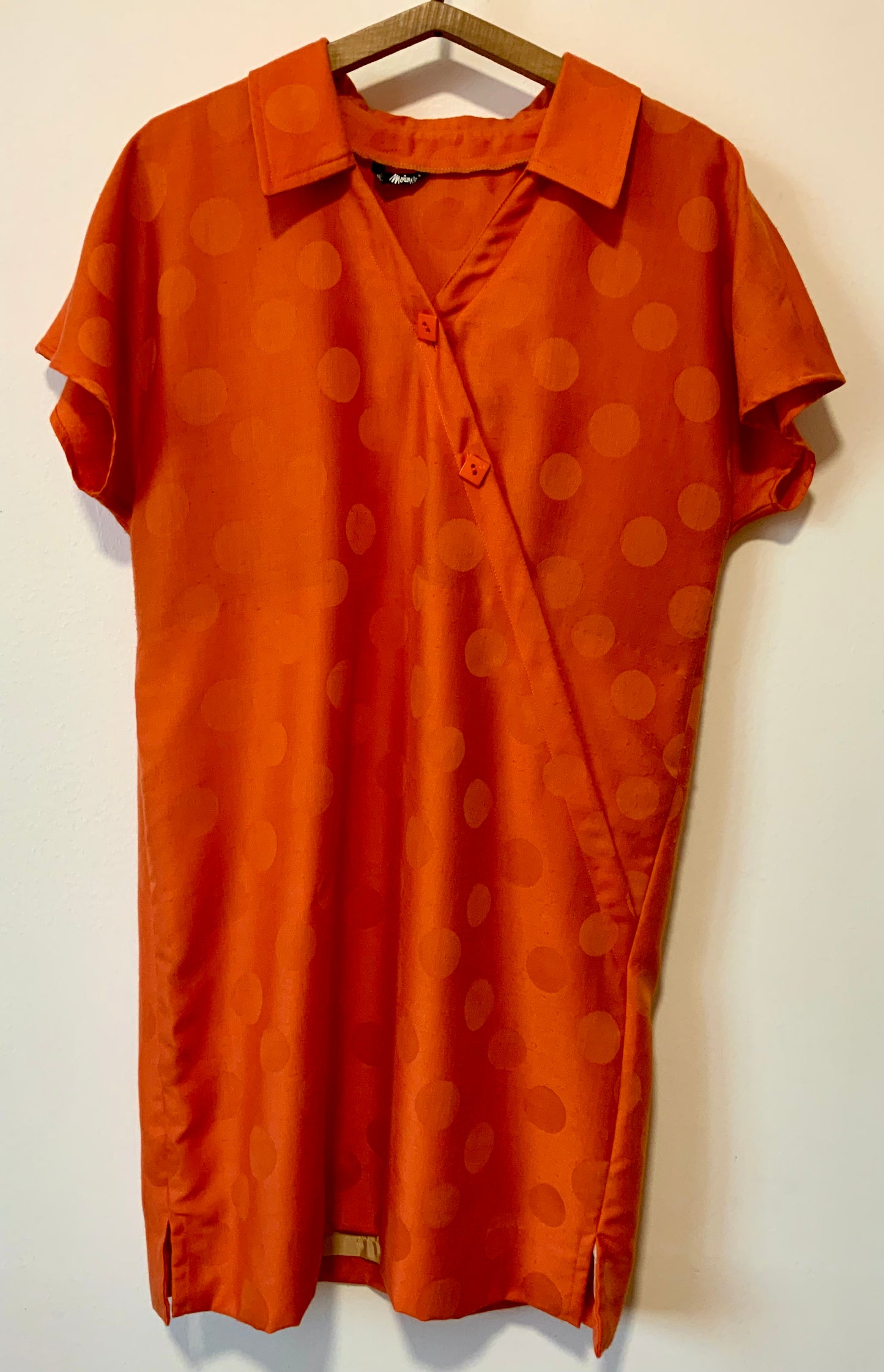 Robe Orange Création Vintage 1980/90