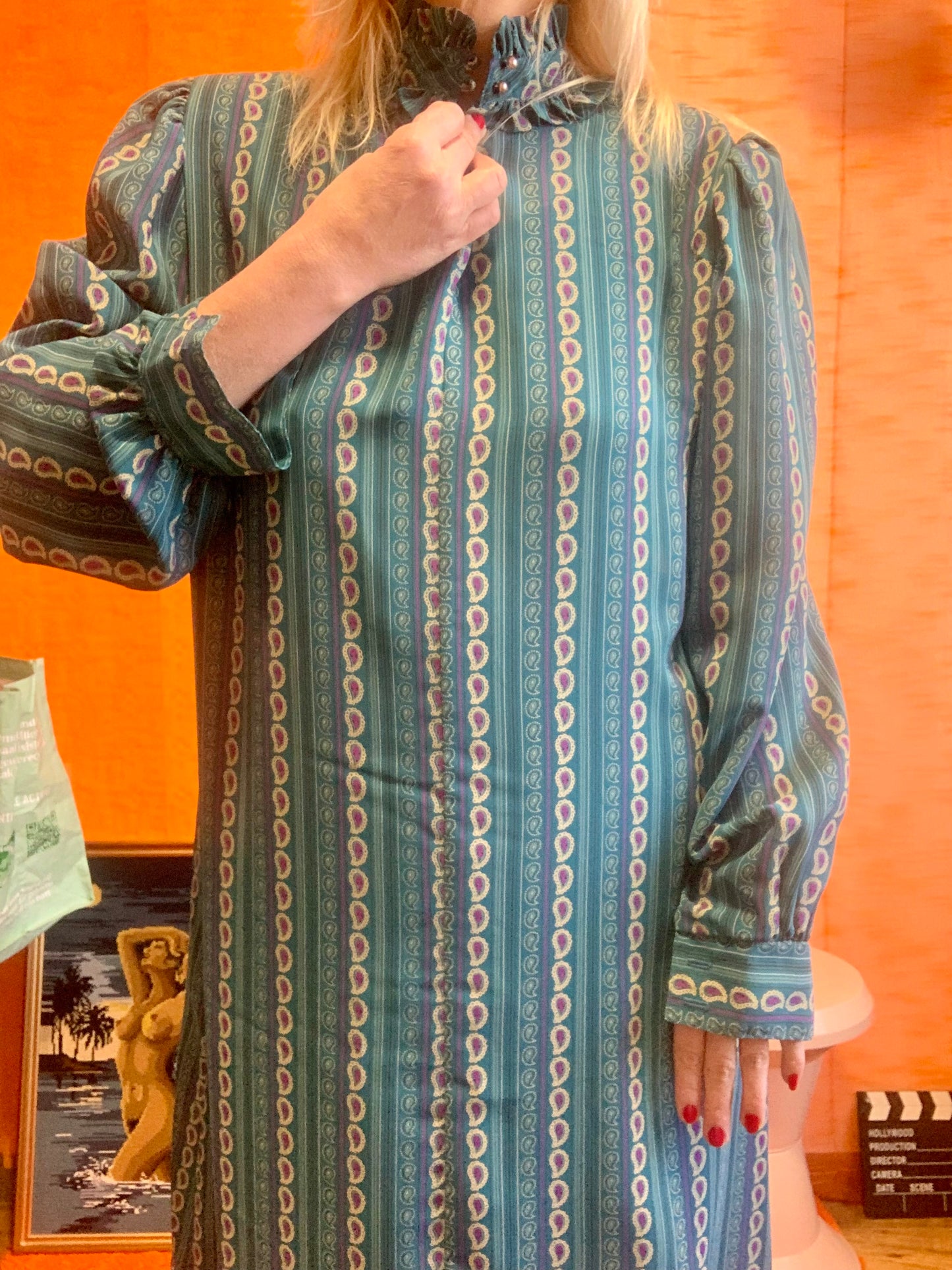Robe J.Martin Vintage Paisley 1980- T40.