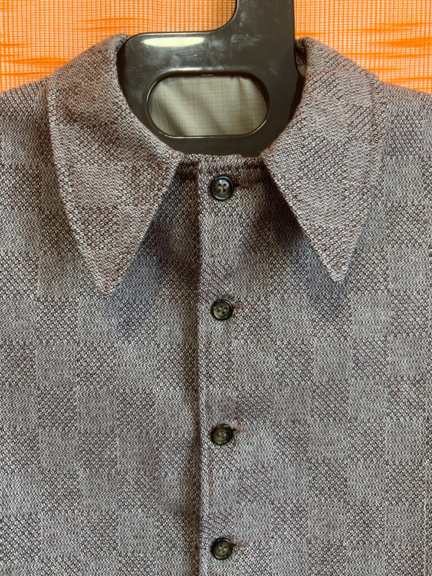 Sublime Tailleur Flare- Pelle à tartes Vintage 1970 Deadstock - T32