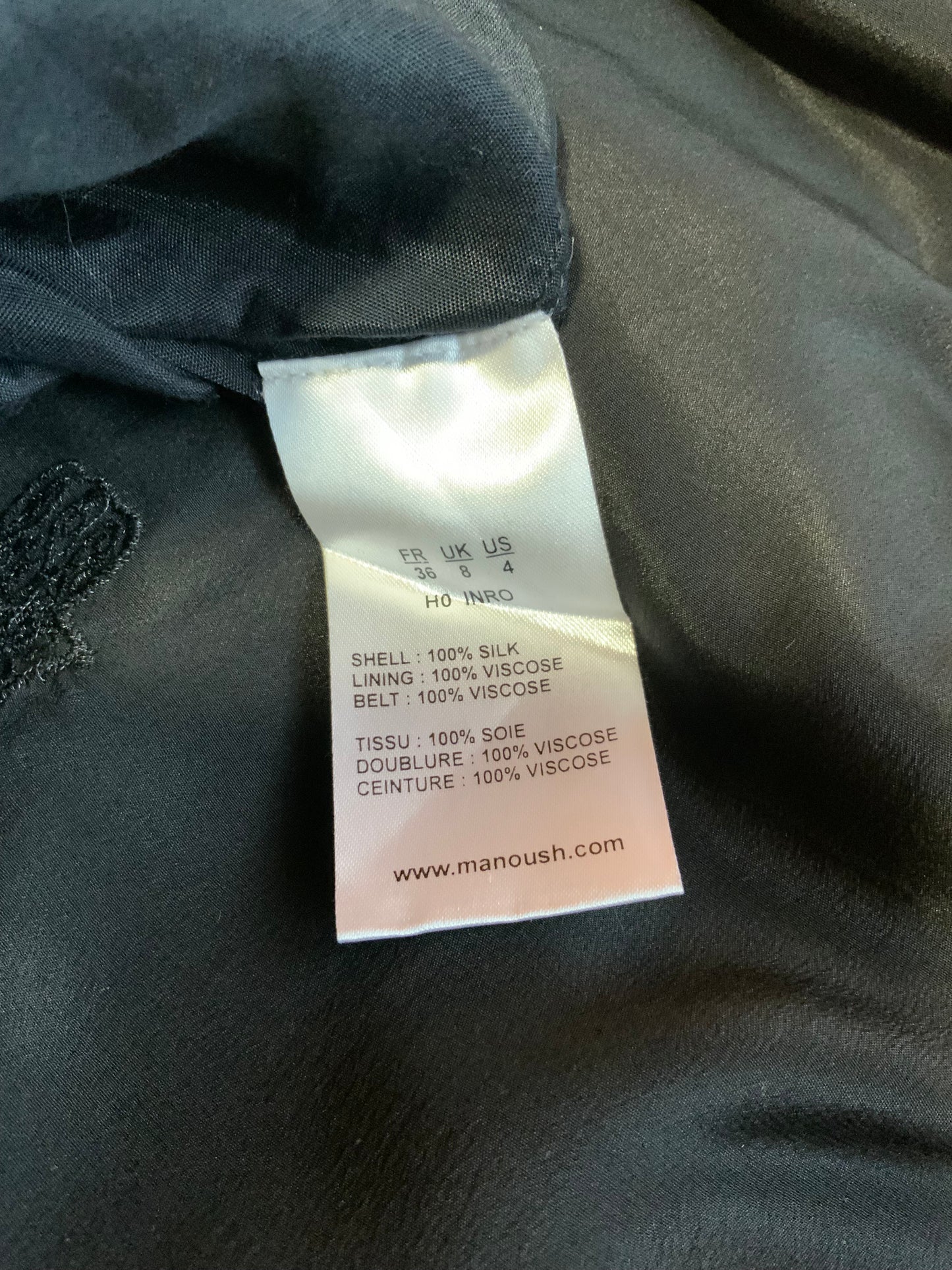 Robe Soie Manoush Sequins paillettes - T36