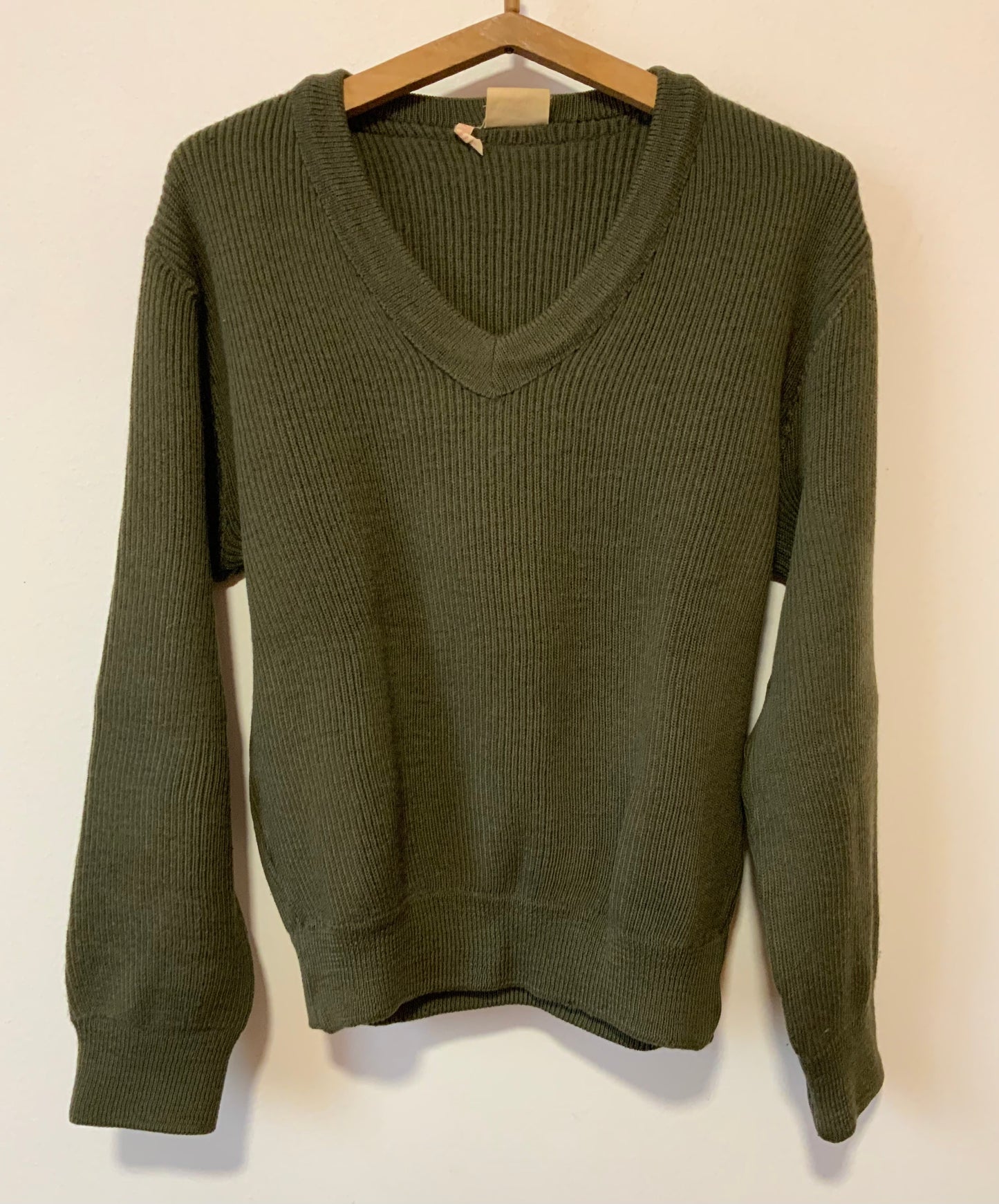 Pull Armée 1979 Vintage Laine -T44