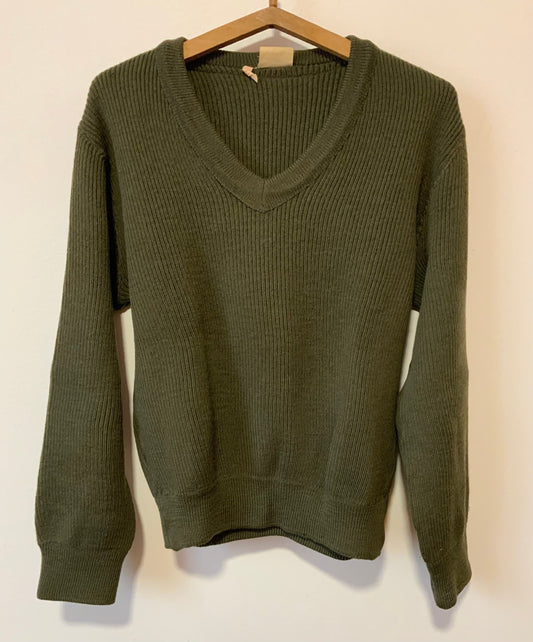 Pull Armée 1979 Vintage Laine -T44