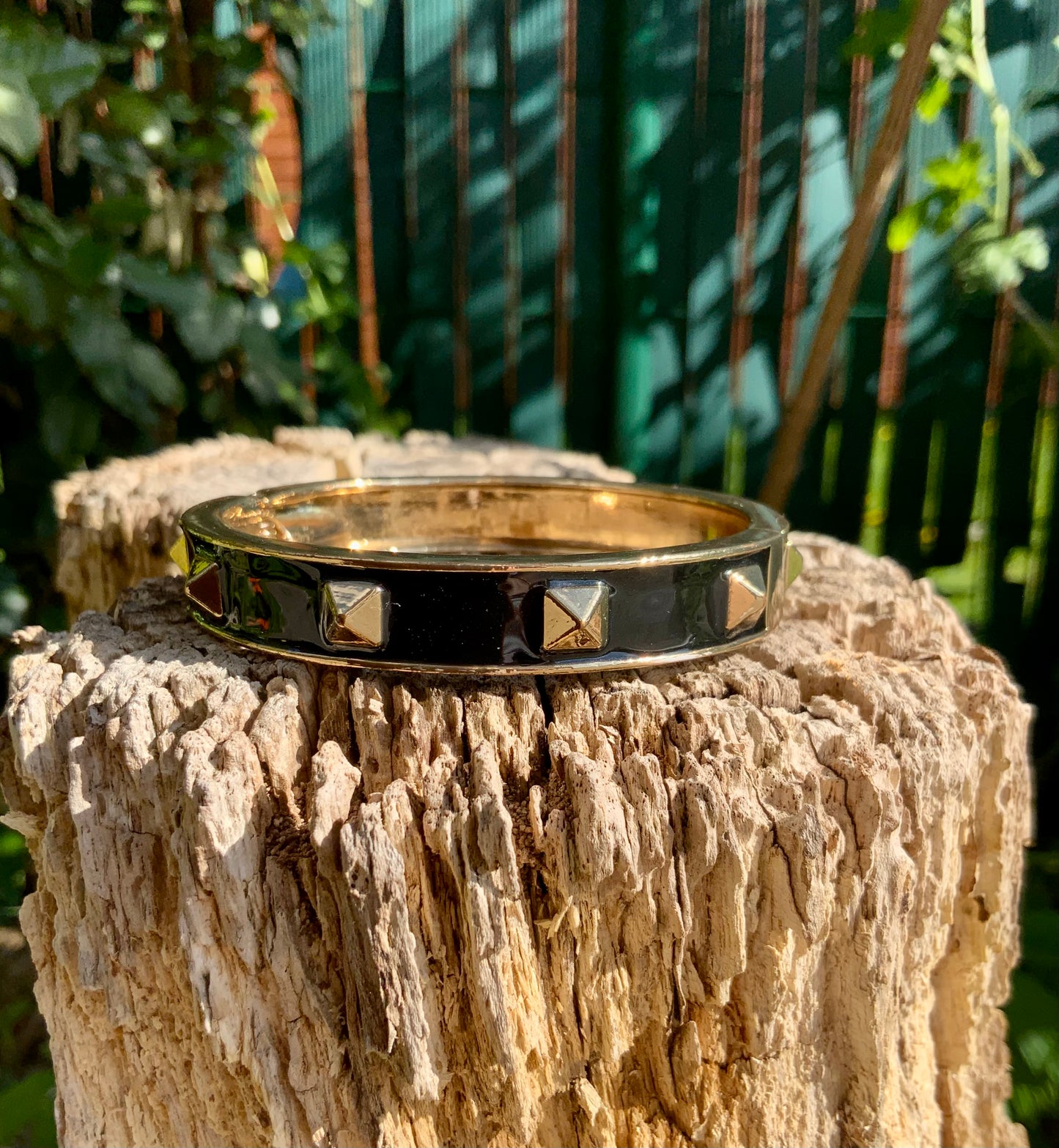 Bracelet Rigide métal Vintage 1980-