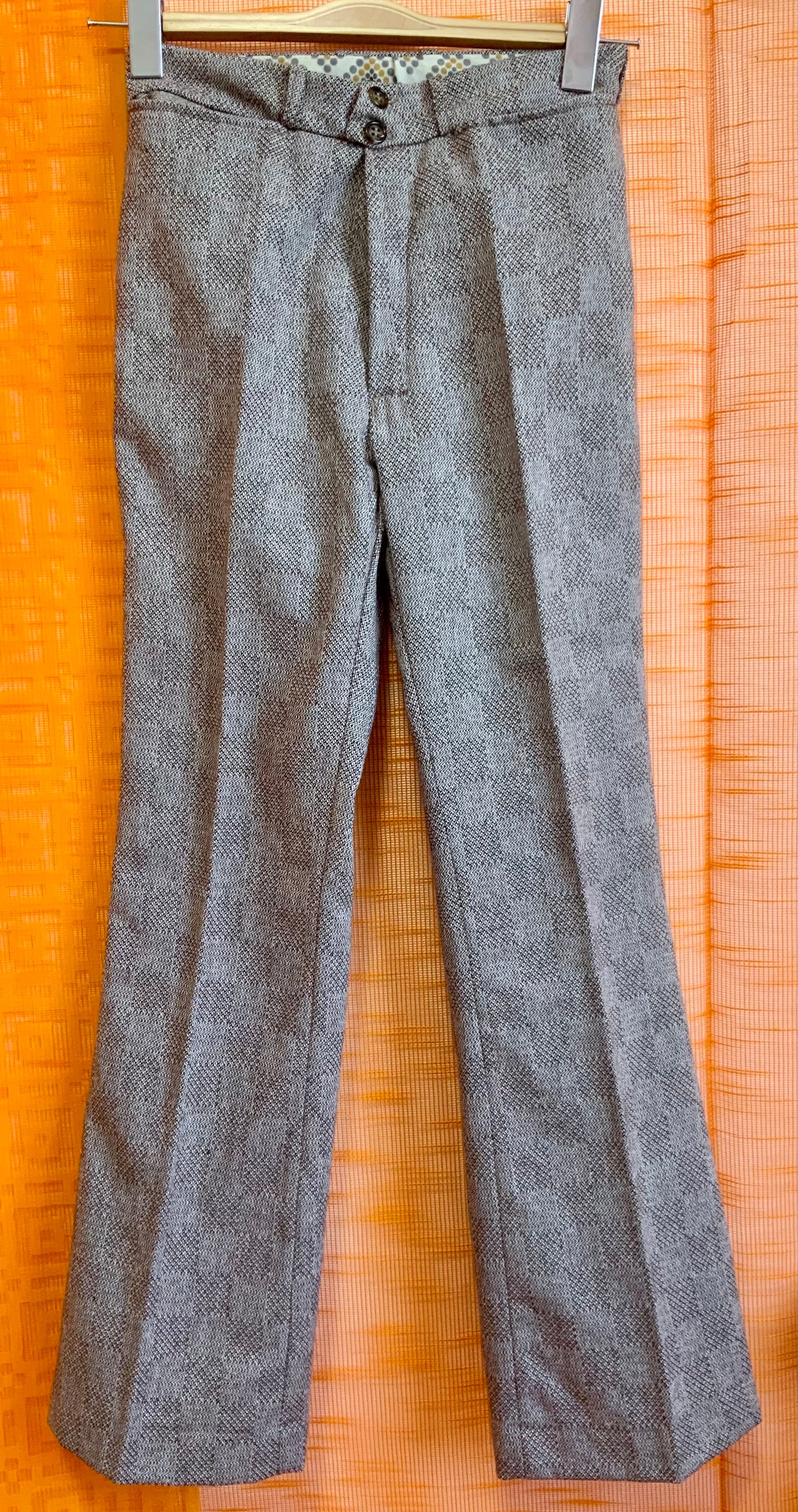 Sublime Tailleur Flare- Pelle à tartes Vintage 1970 Deadstock - T32