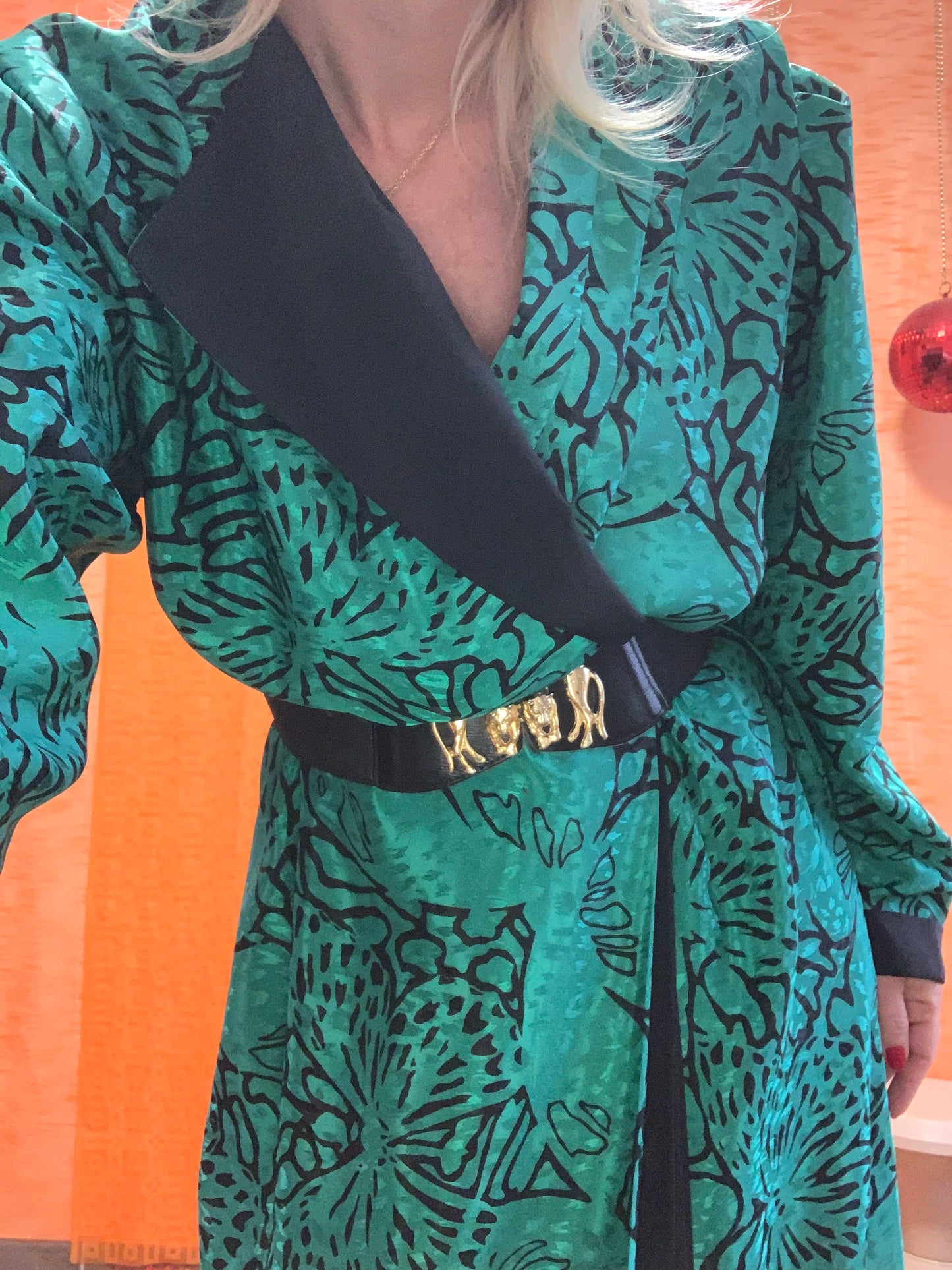 Robe Pépite 1980 Vintage