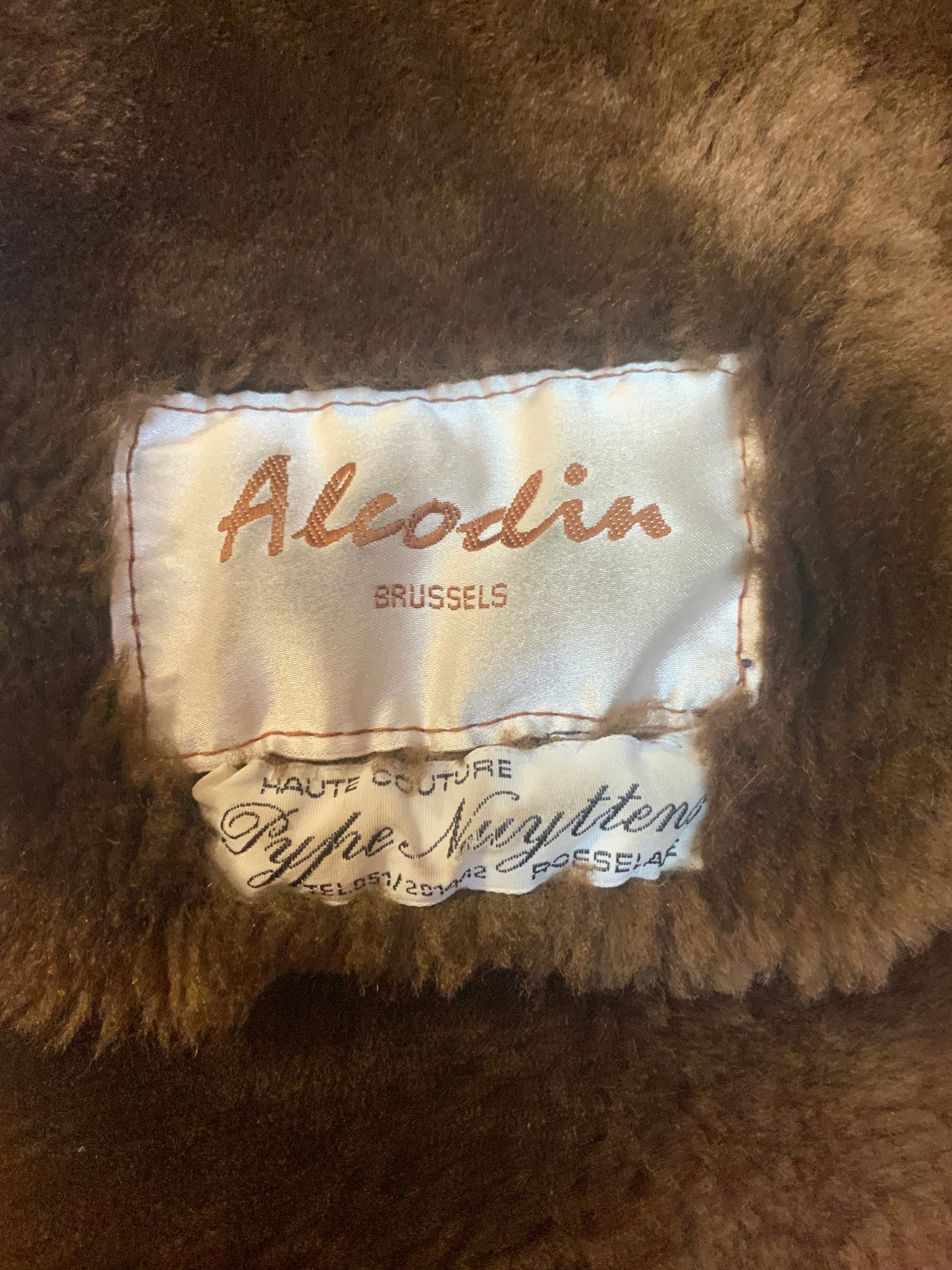 Manteau Cuir Daim Haut de gamme Vintage- T44/46.