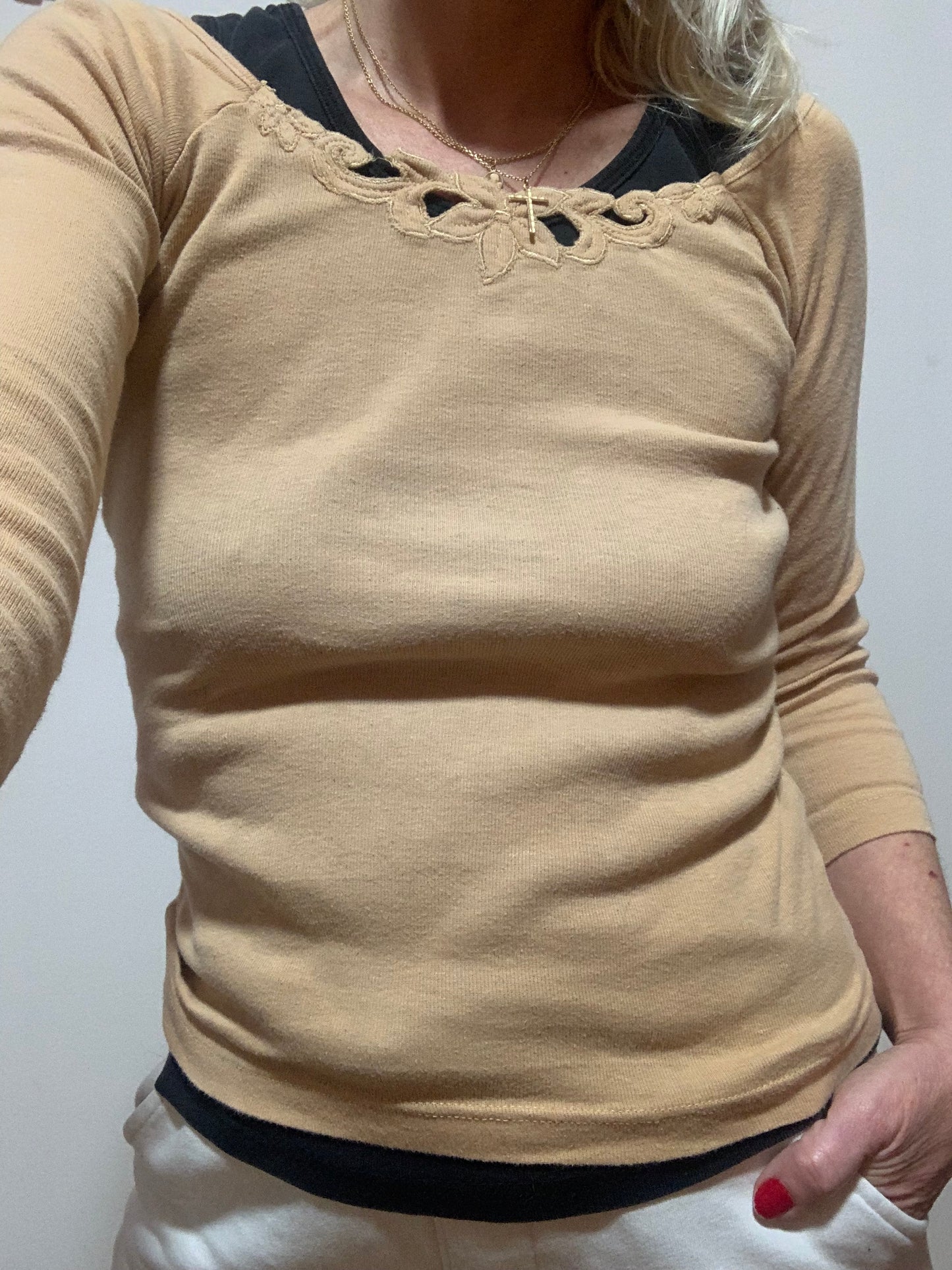 Top Ted Lapidus 1980 Vintage Paris