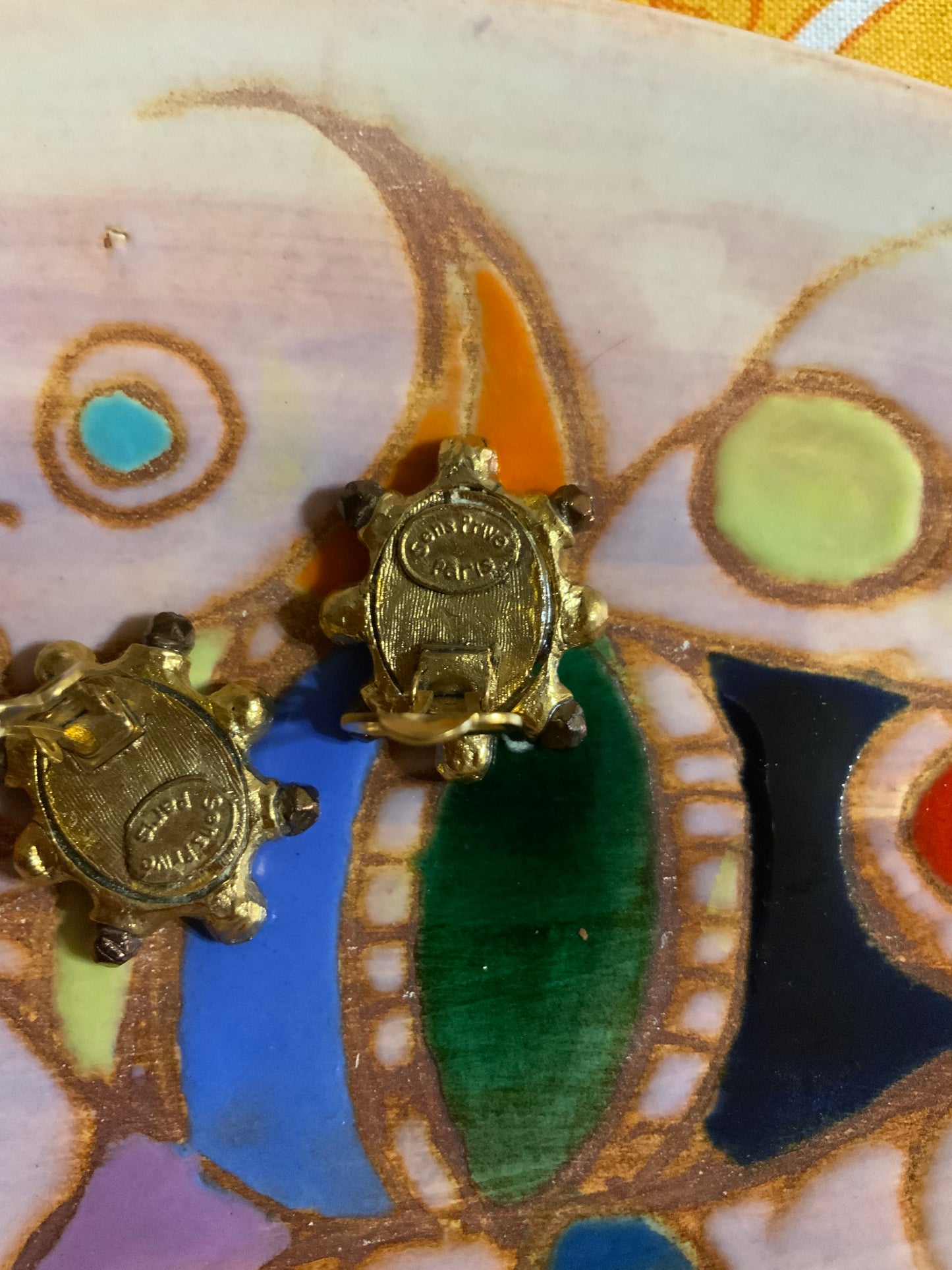 Boucles d’oreilles Sens Privé Vintage Haut de gamme style baroque