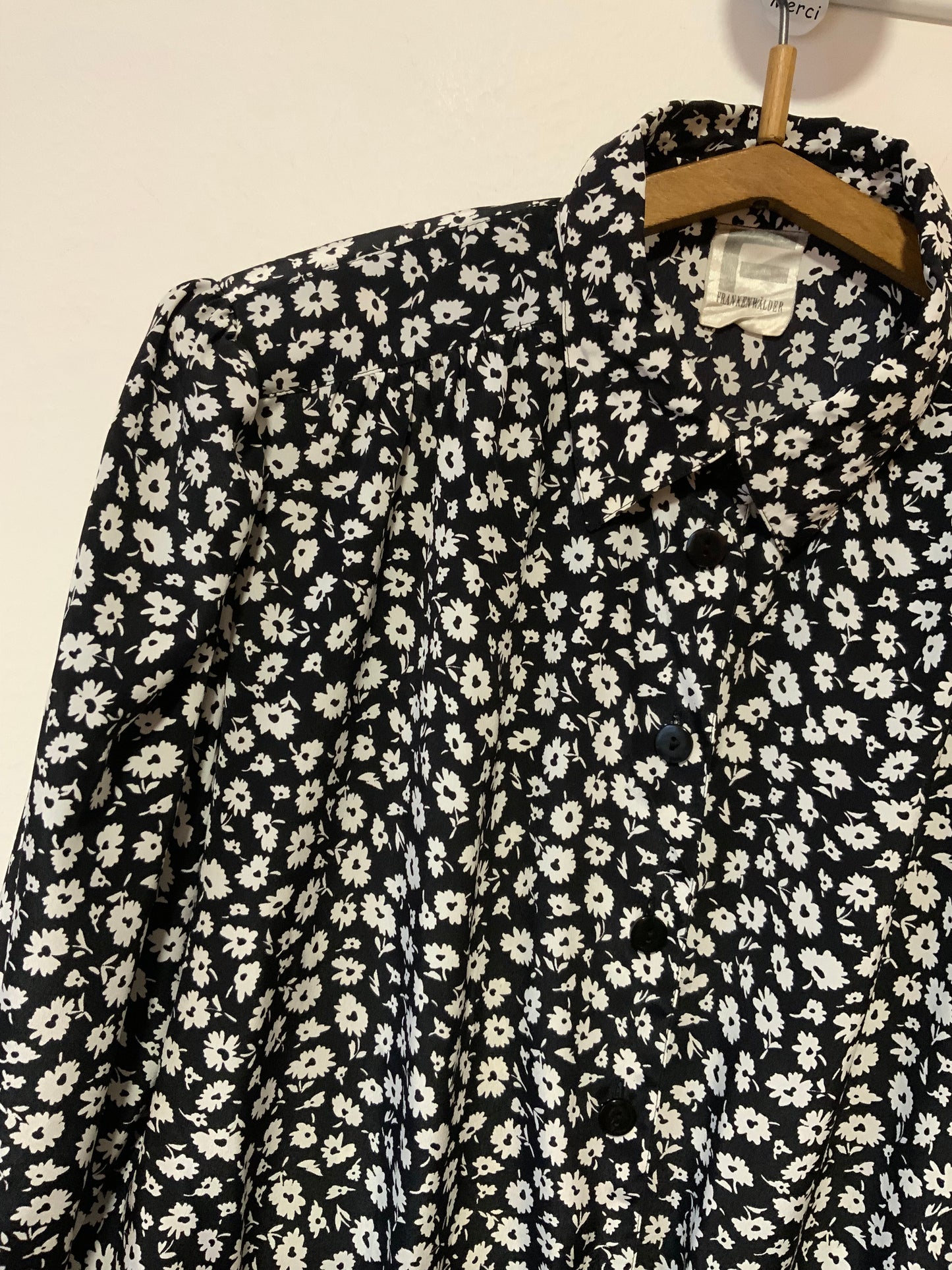 Chemisier à fleurs Vintage Élégance - T44