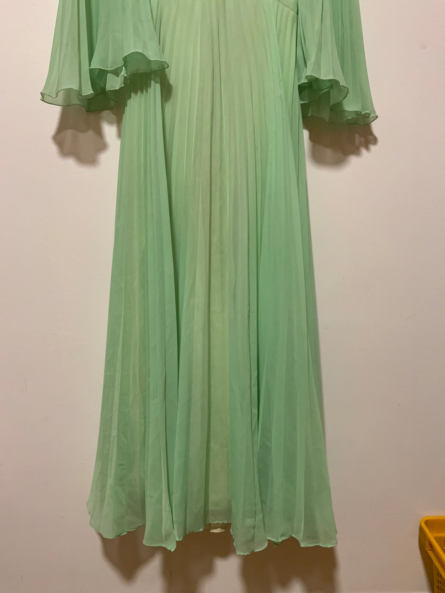Robe incroyable Plissée Création Main 1960/70 Vintage- T30/32