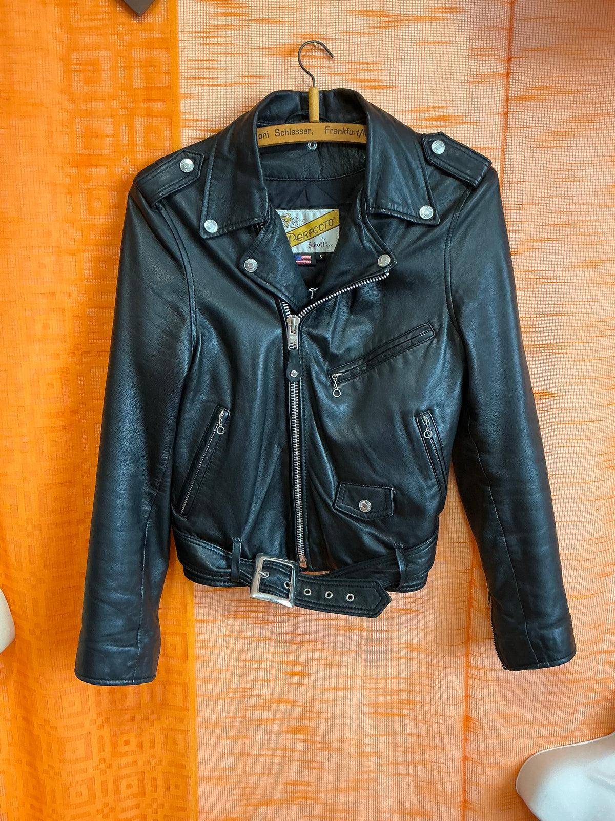 Perfecto Schott Iconique Vintage Modèle LCW 8600 avec identification - TS