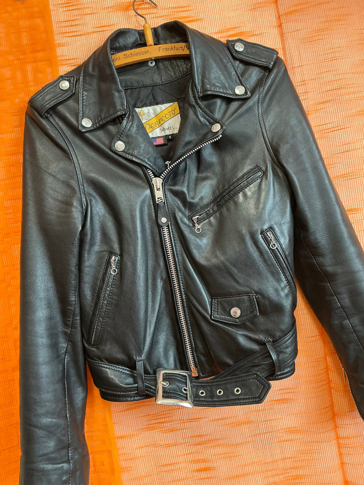 Perfecto Schott Iconique Vintage Modèle LCW 8600 avec identification - TS