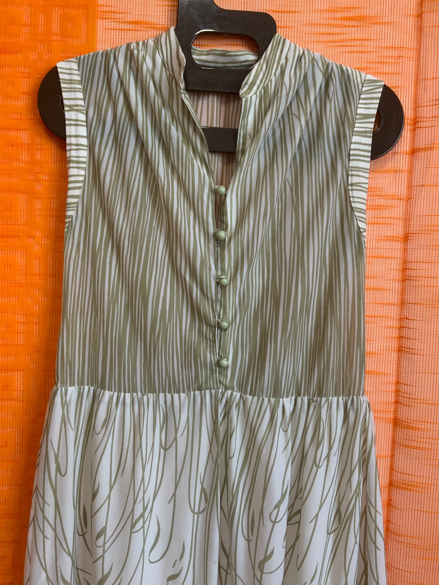 Robe Vintage 1980 Fleurs- T40/42