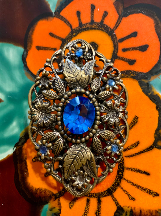 Broche Ancienne Magnifique Vintage Art deco
