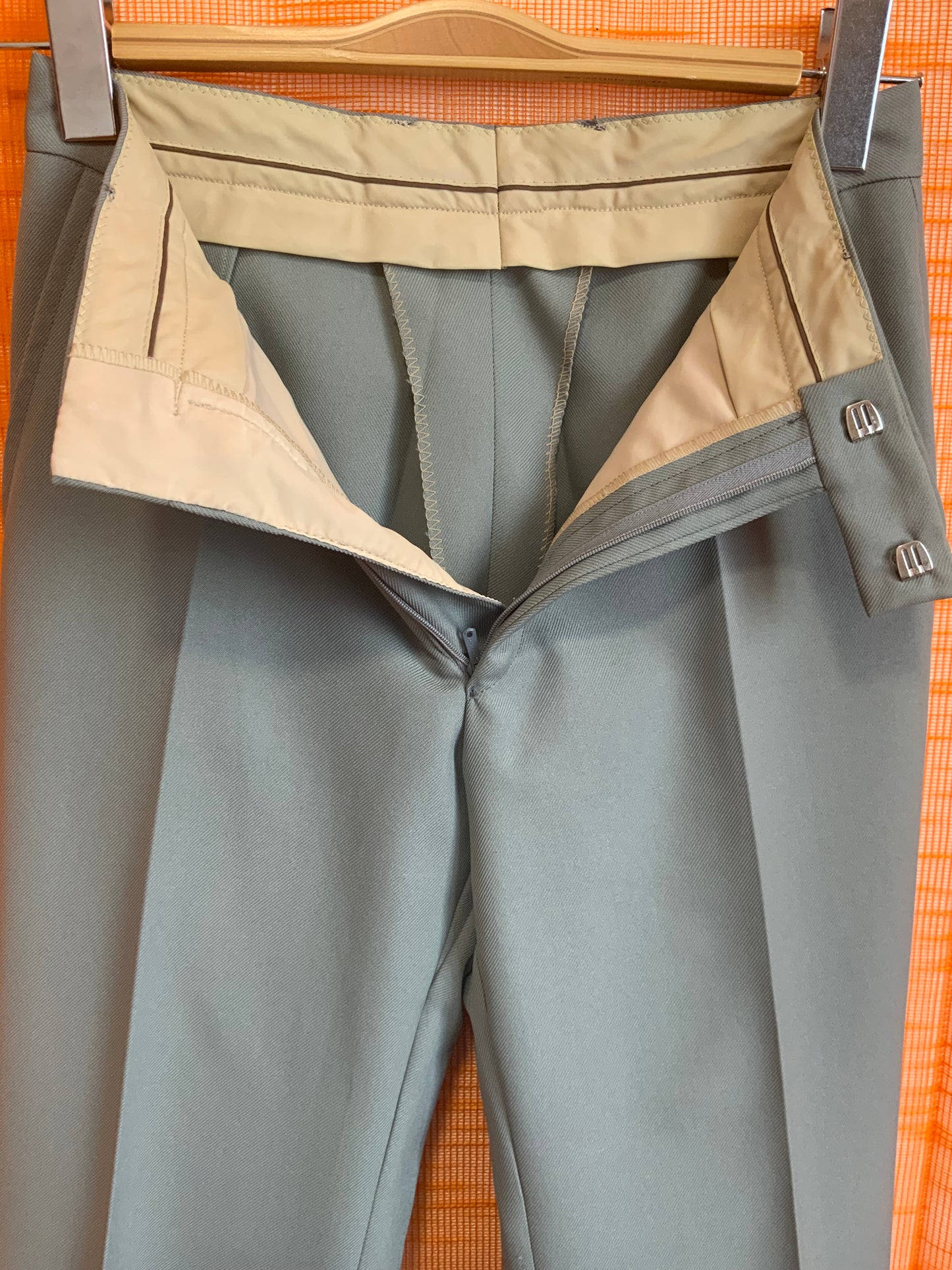 Ensemble costume pattes d’éléphant Neuf Vintage 1970 Rareté- T36