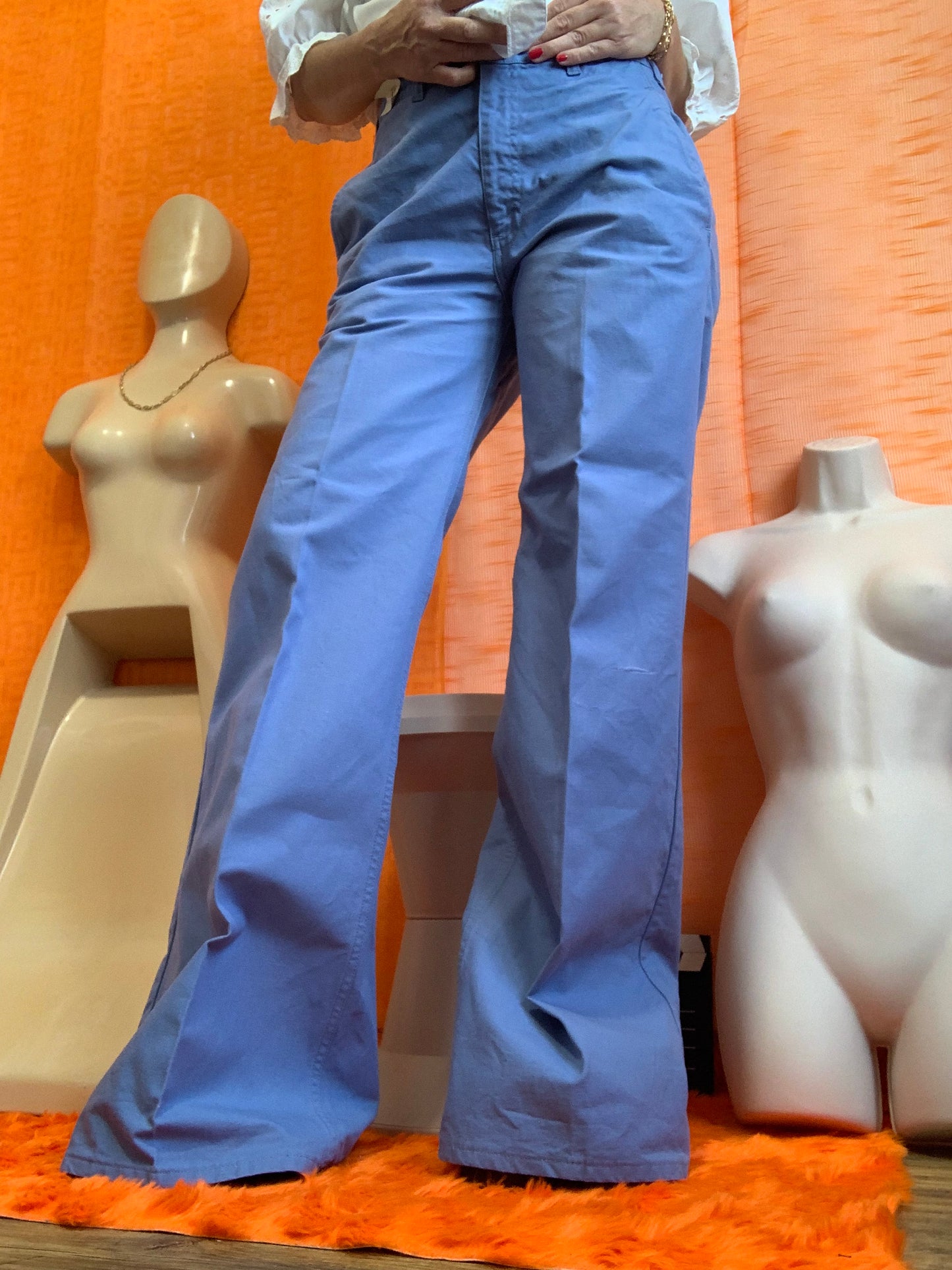 Pantalon Pattes d’éléphant Vintage Deadstock 1970- T36
