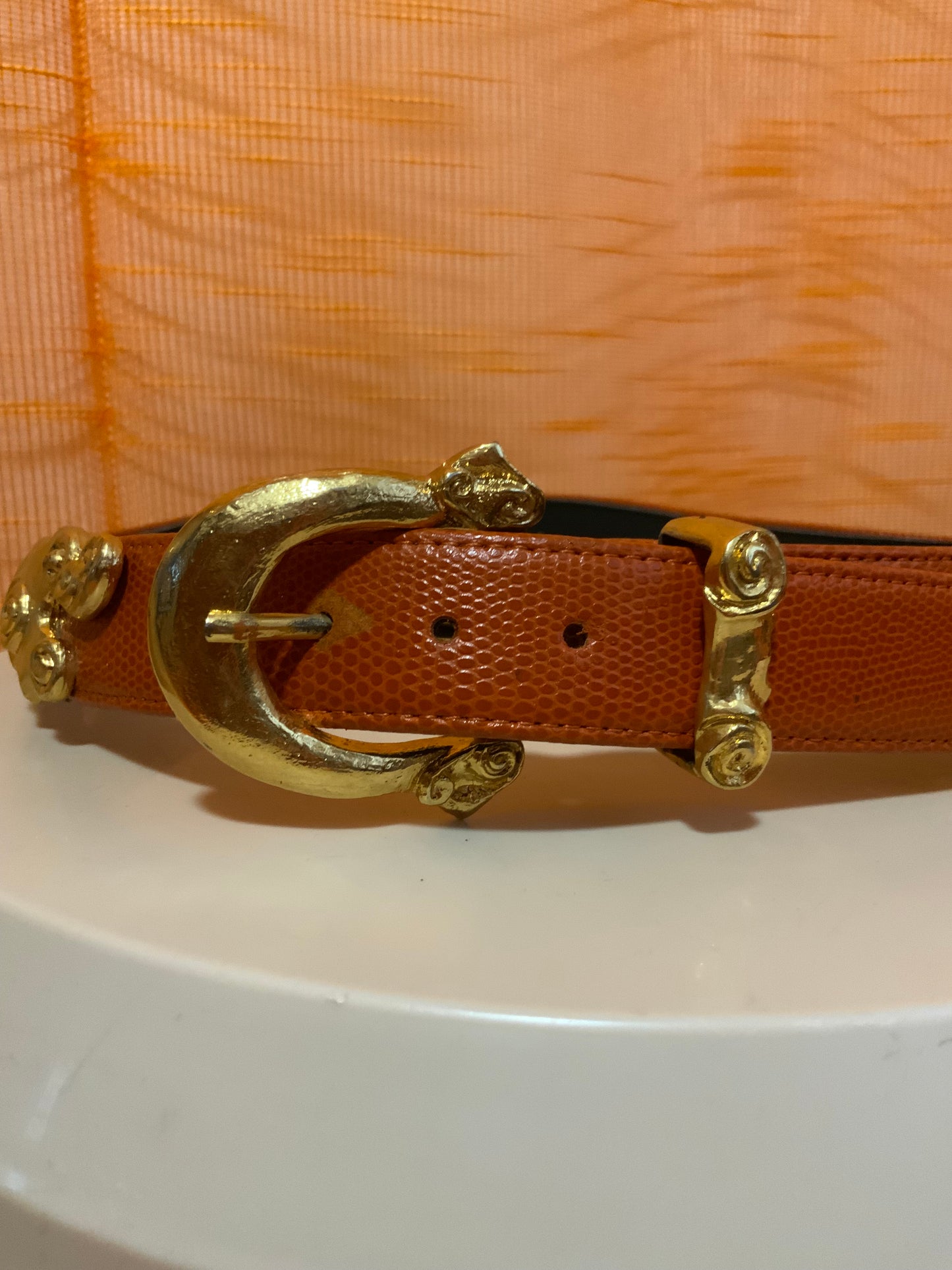 Ceinture France Effel Vintage Cuir