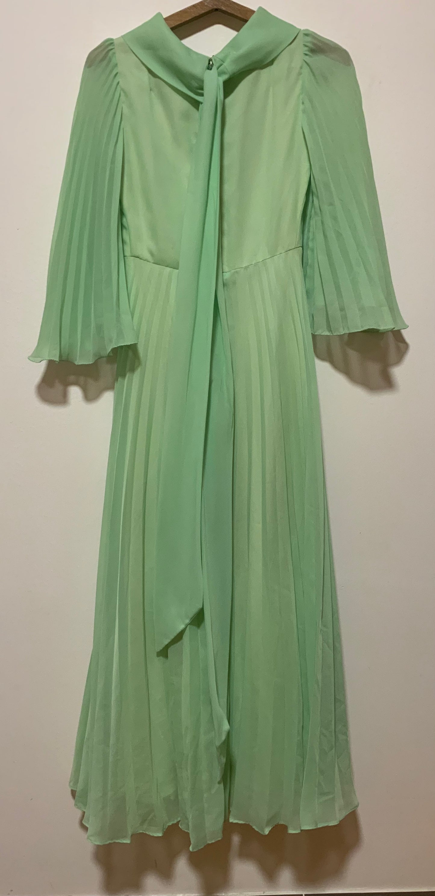 Robe incroyable Plissée Création Main 1960/70 Vintage- T30/32