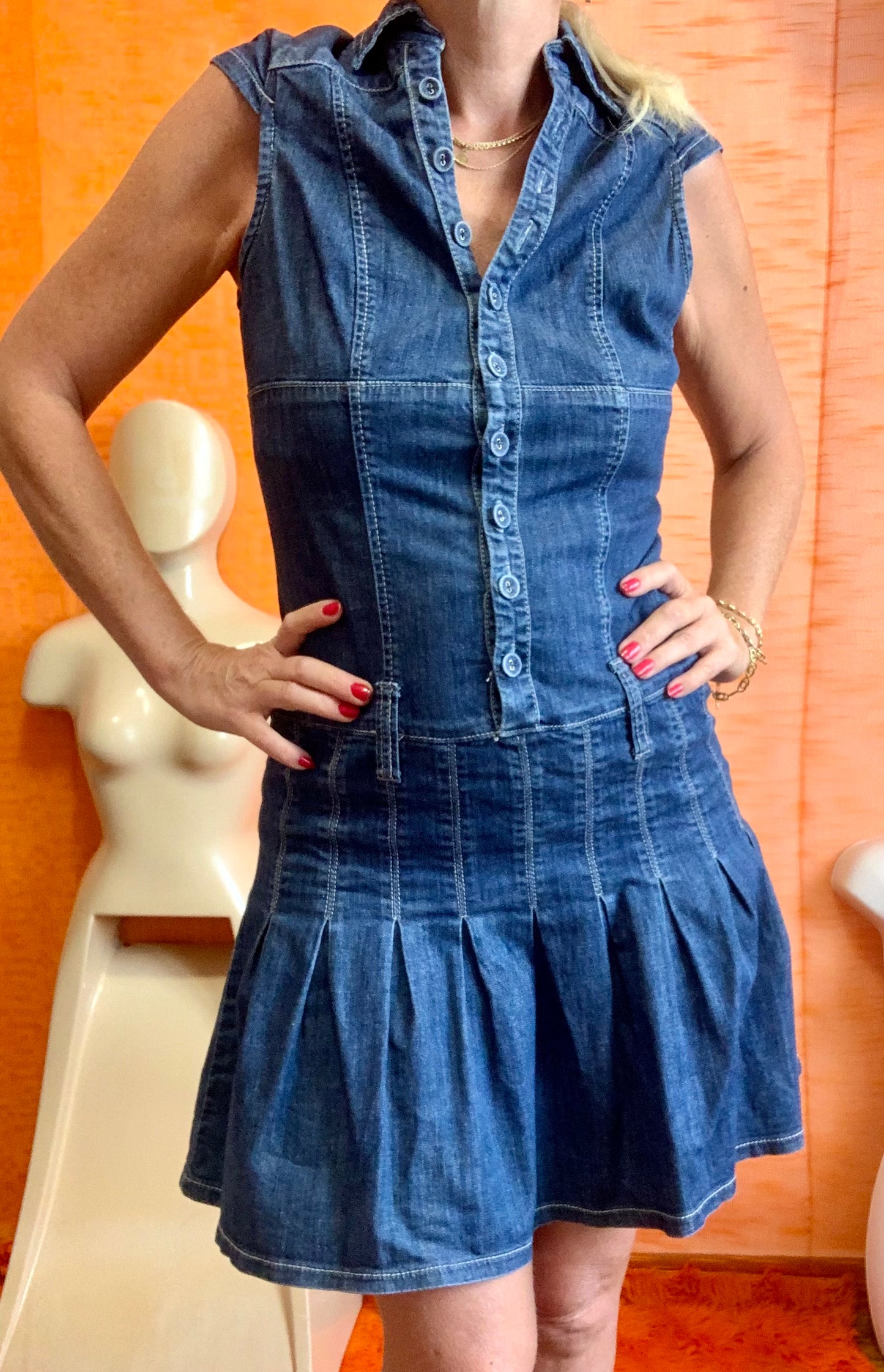 Robe Denim Vintage 1990 No Excuse- T38 maxi.