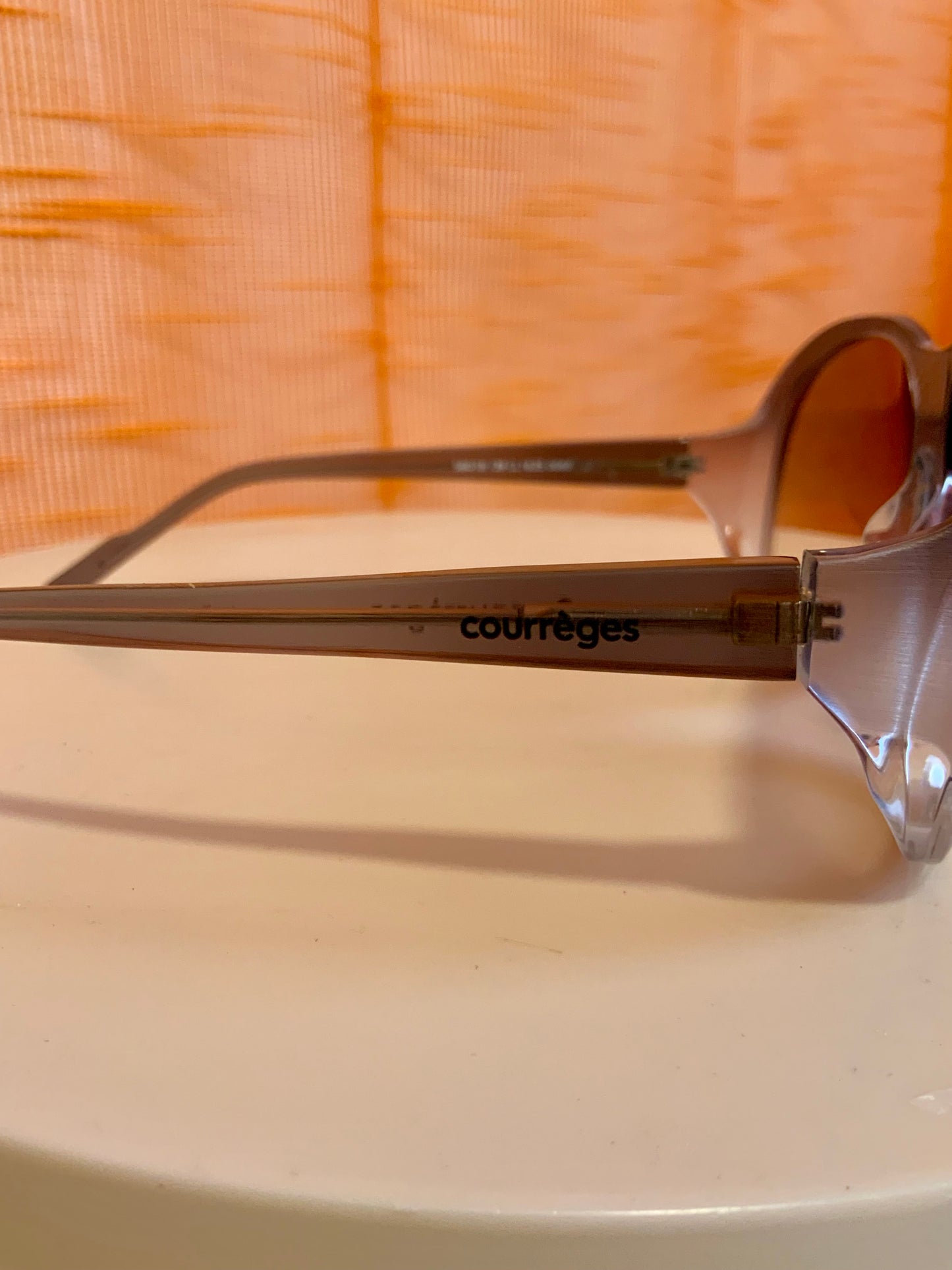 Lunettes Courrèges solaires Vintage Oversize