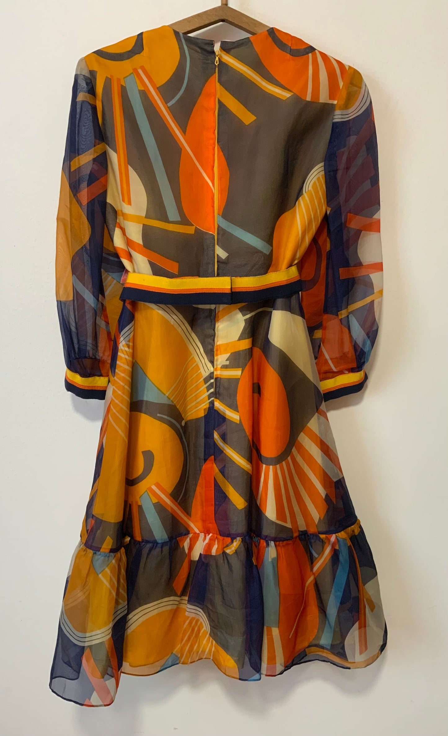 Fabuleuse Robe Confection main Seventies Vintage - T38
