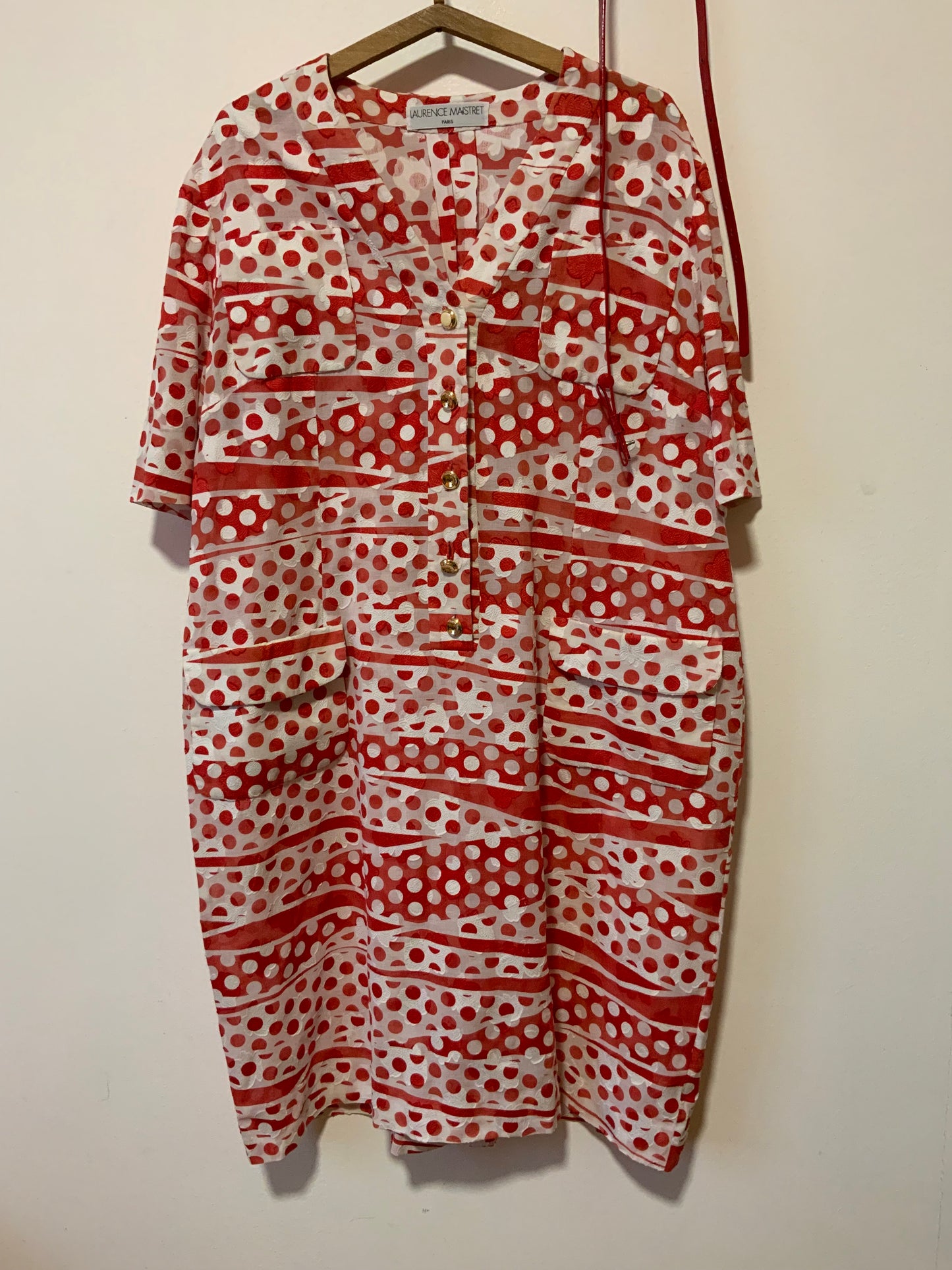 Robe de création Faite main Paris Vintage- T44/46