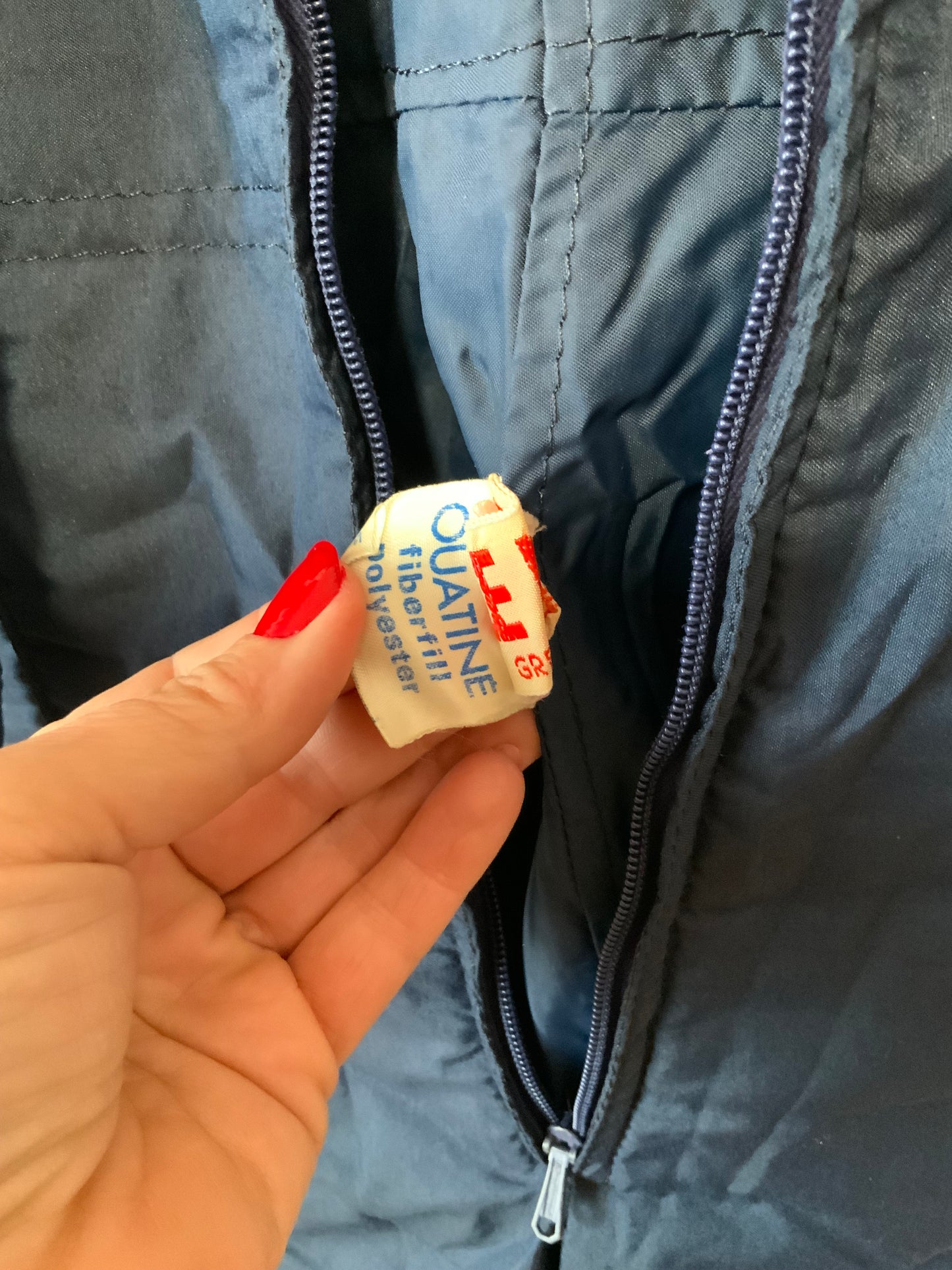 Salopette ski sports d’hiver France 1970