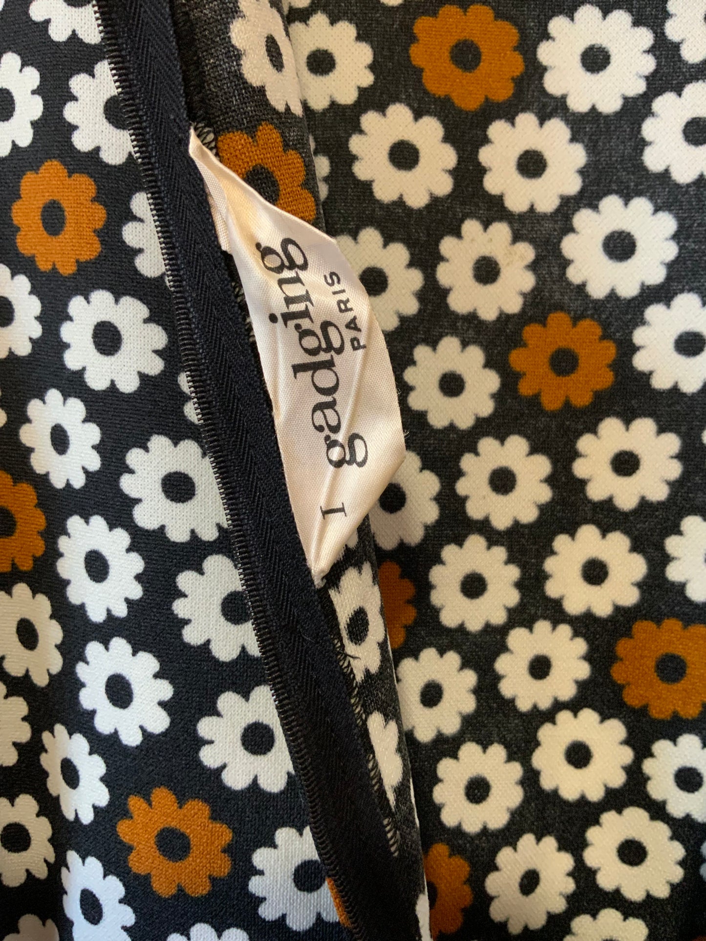 Combishort Combinaison à fleurs 1970- T34.