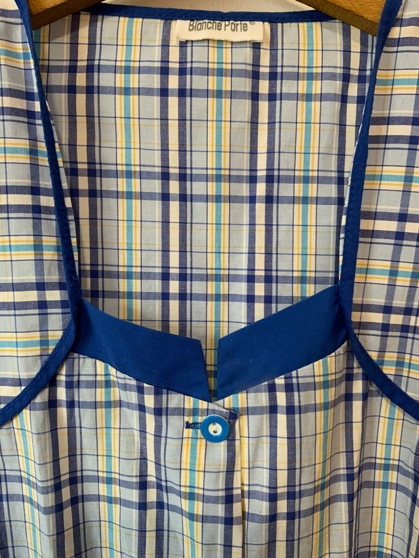 Blouse à Carreaux Ecossais Vintage 1980- T50