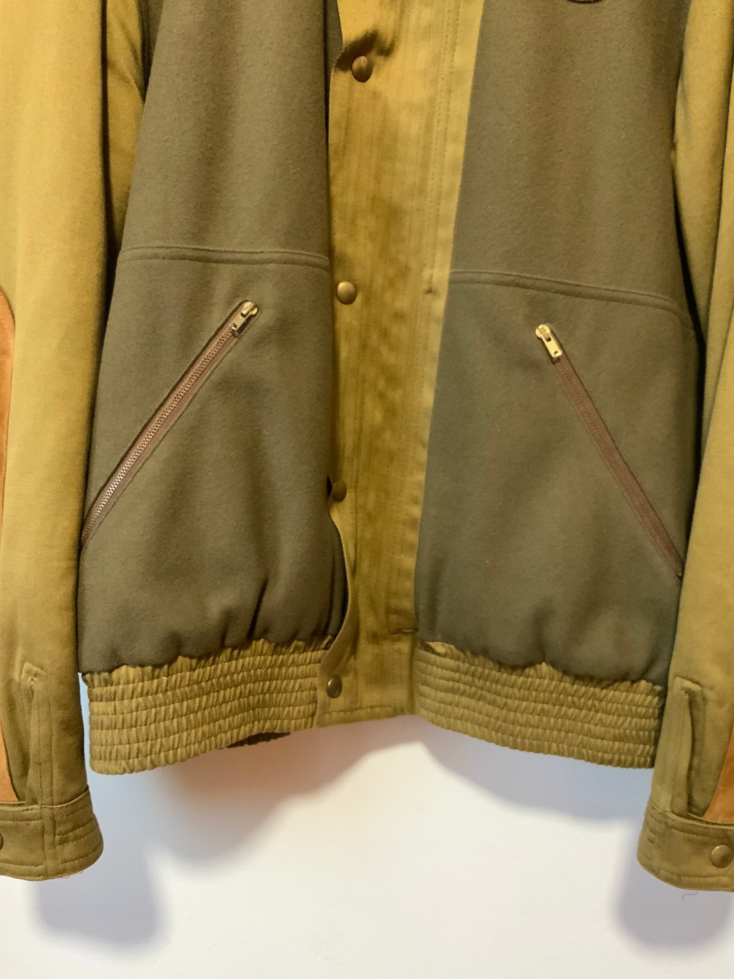 Blouson Faconnable 1990 Ecossais Vintage Designed by Albert Goldberg Made in France -