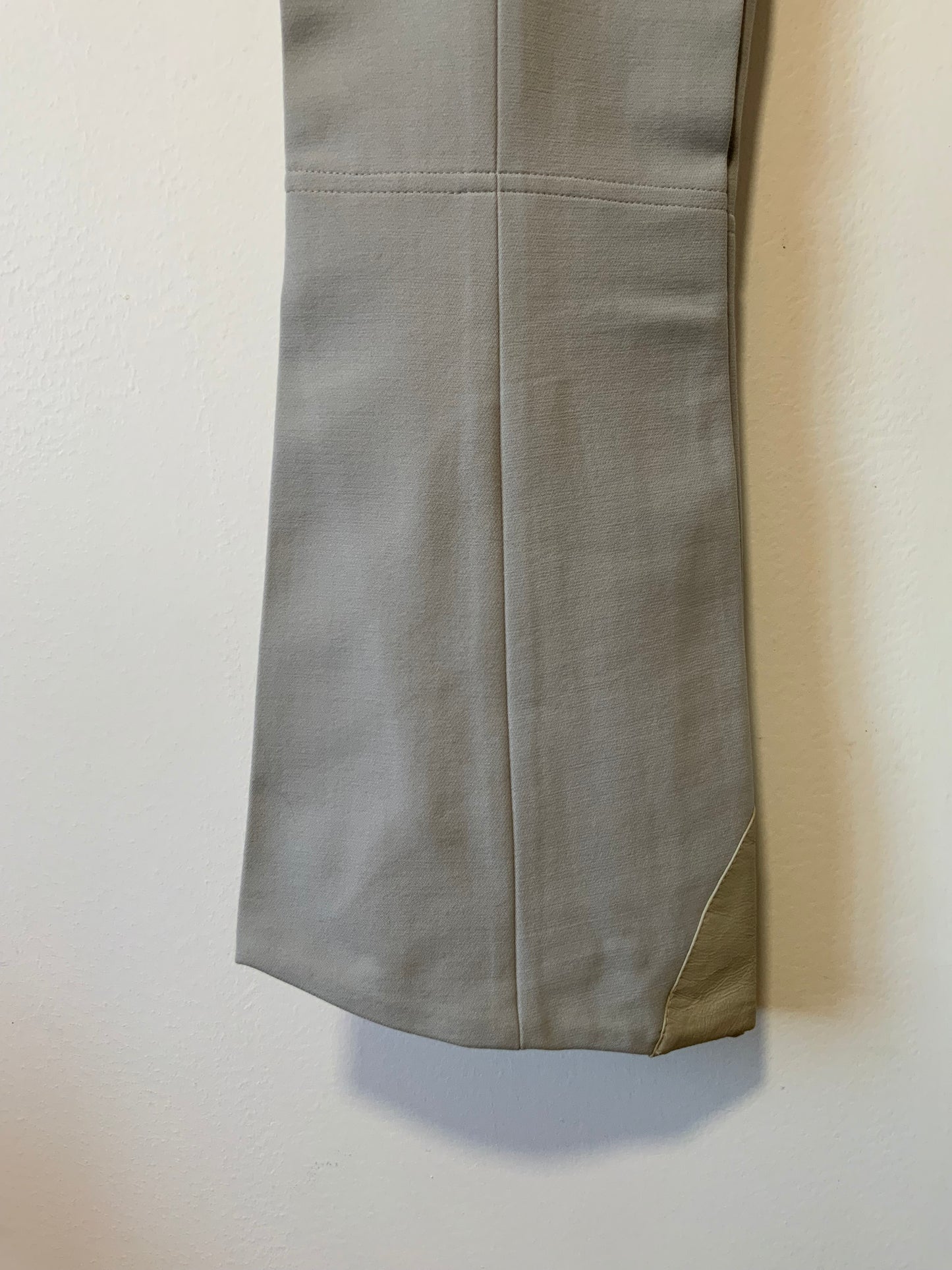Rare Flare Fuseau Pattes d’éléphant Vintage 1960/70 Cuir - T30/32.