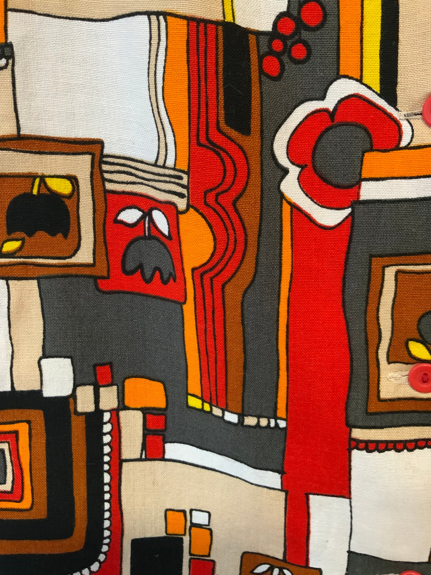 Blouse 1970 Vintage Deadstock Pépite