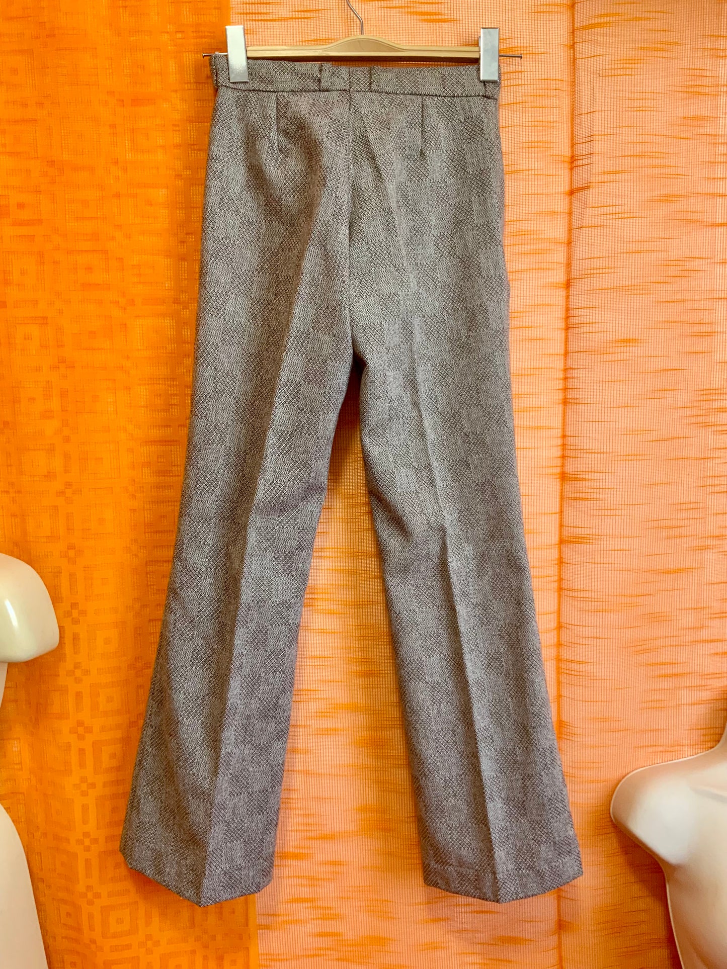 Sublime Tailleur Flare- Pelle à tartes Vintage 1970 Deadstock - T32