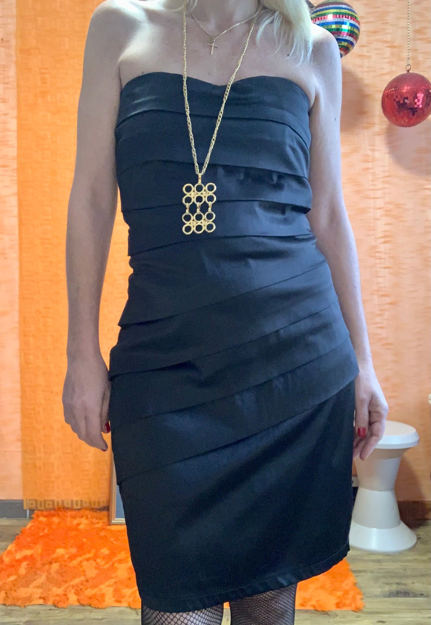 Robe fourreau Élégance Vintage 1990 Robe de fêtes