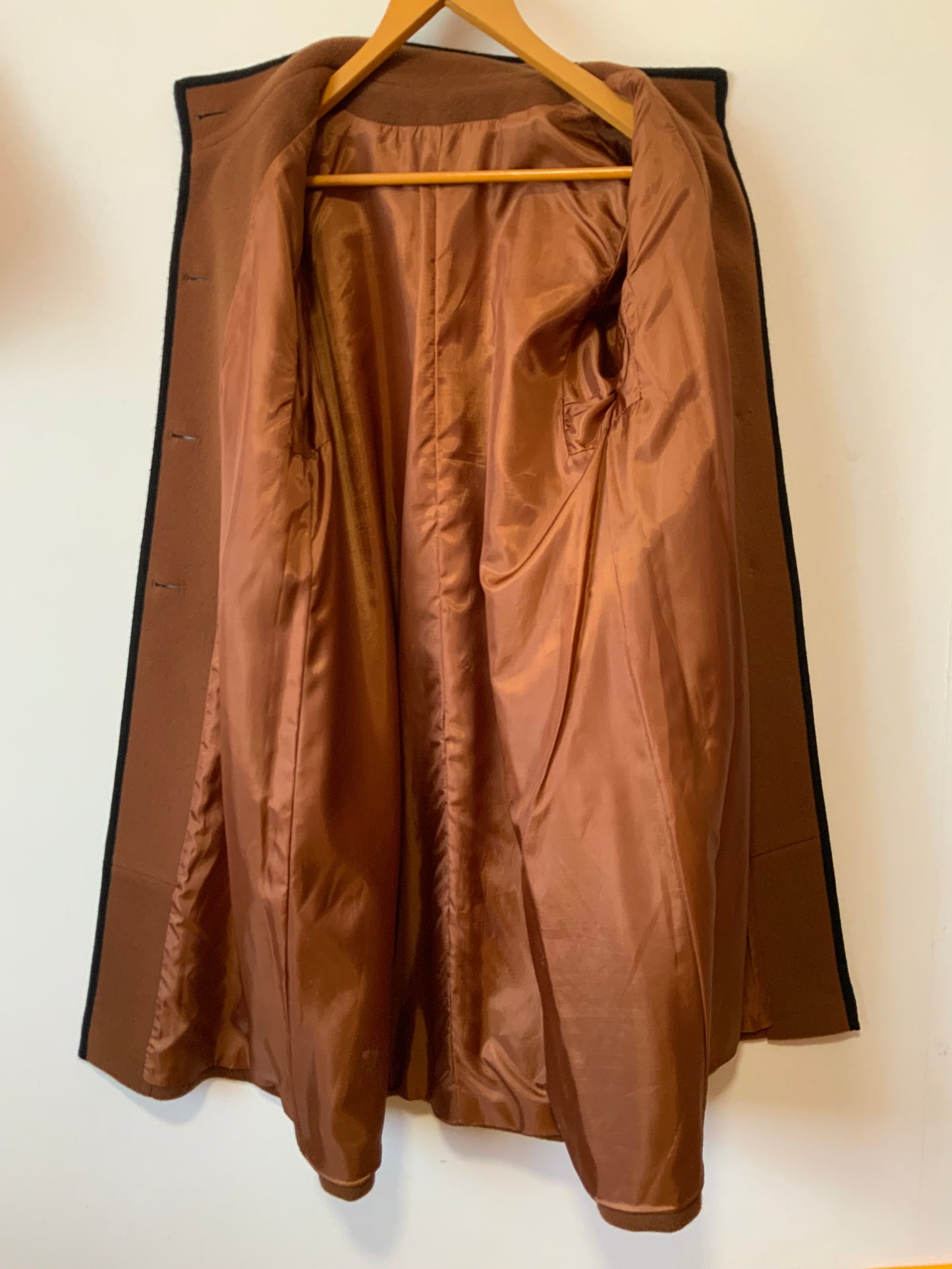 Manteau Trench Vintage 1980 Laine Original  Sublime - T38/40-